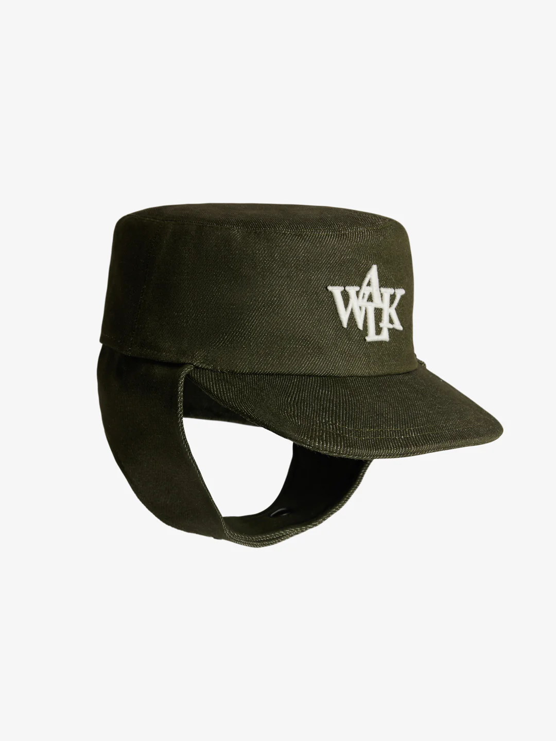 La casquette du postier en denim brut vert - Image 4