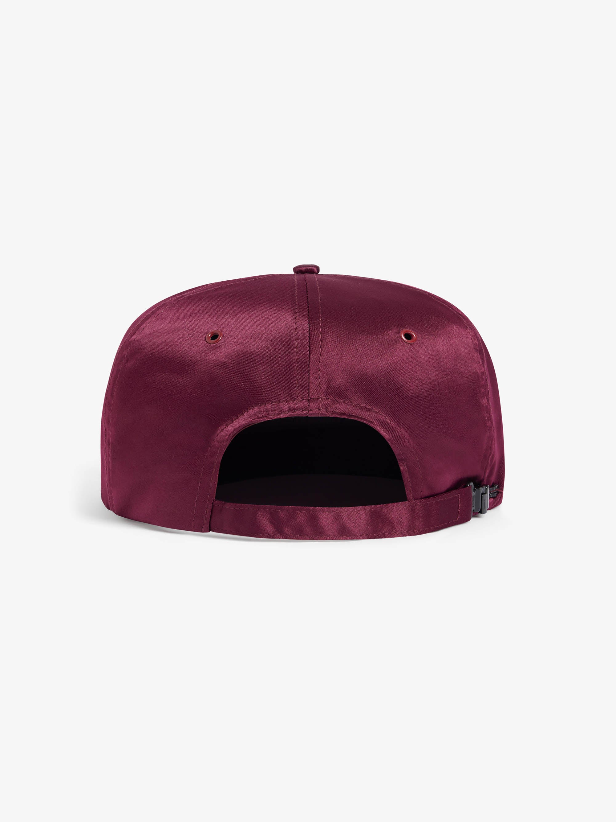 La casquette Odyssée satinée bordeaux - Image 3