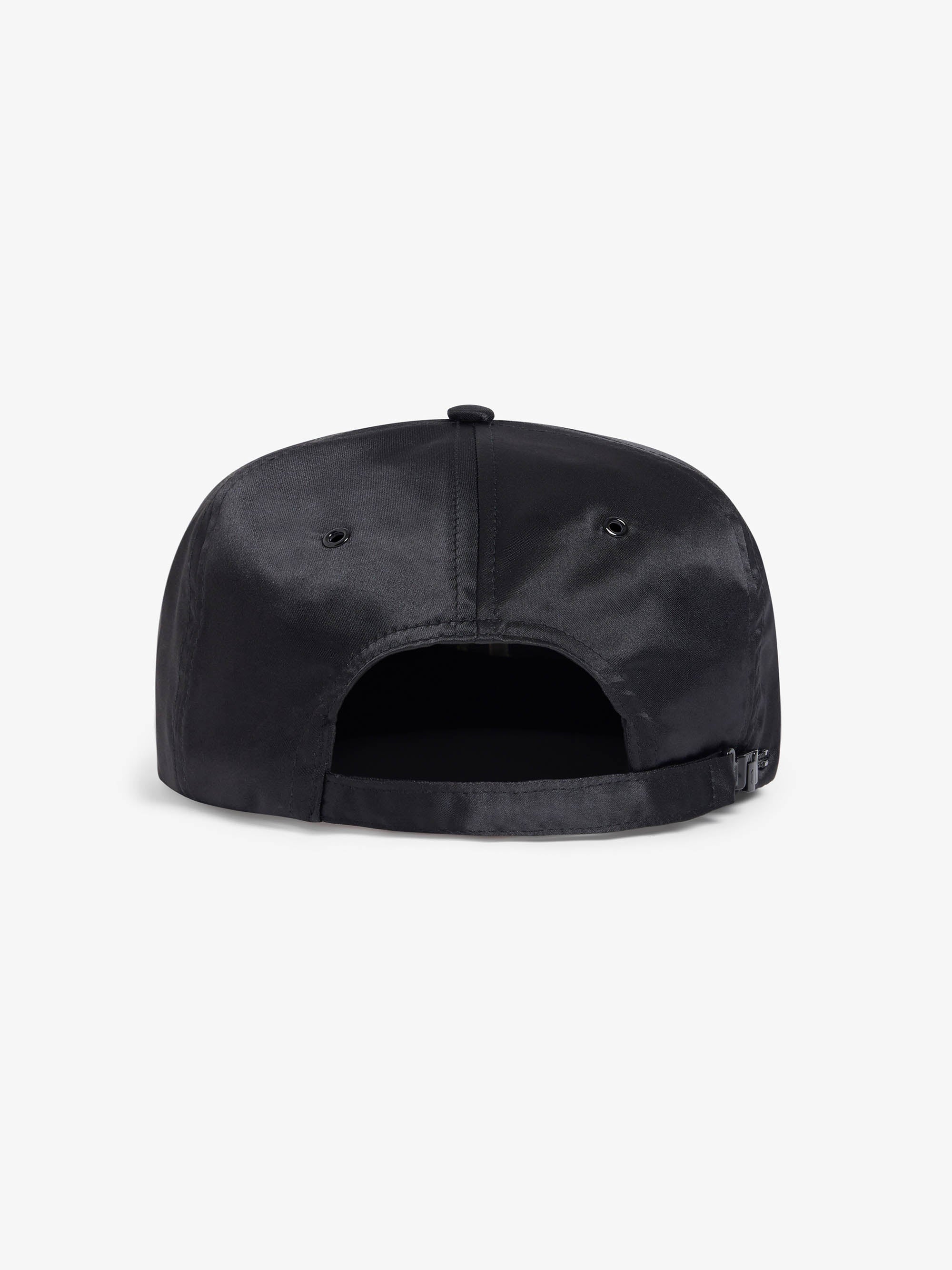 La casquette Signature en satin noire - Image 3