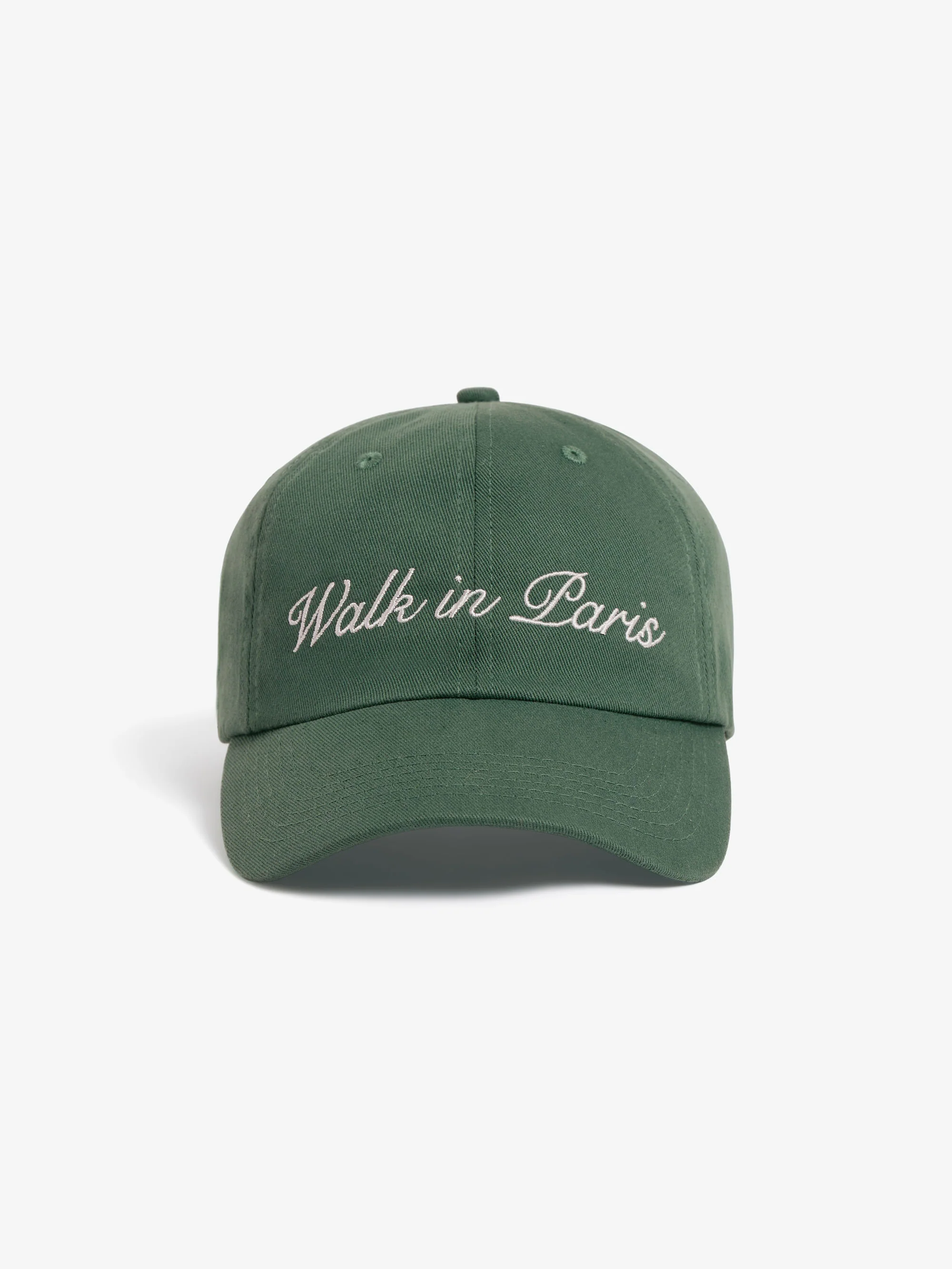 La casquette signature verte