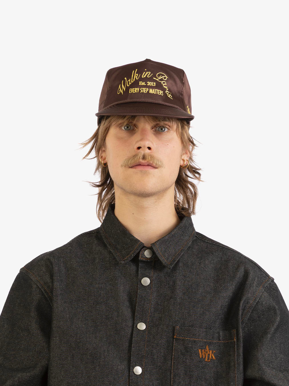Trucker en nylon marron - Image 4