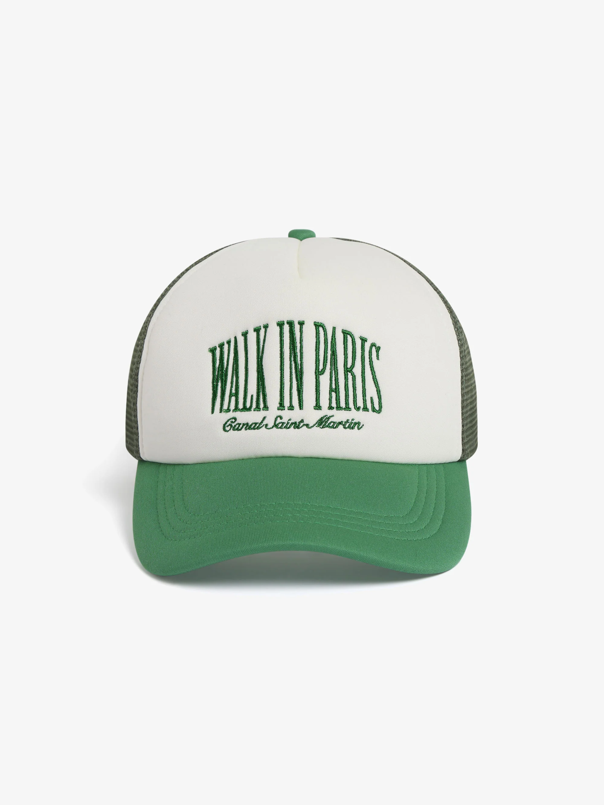 La casquette trucker verte forêt