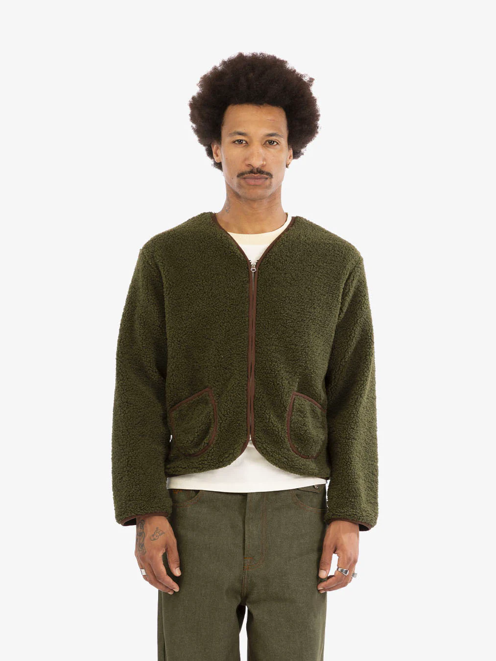 La veste de berger verte à manches longues - Image 2