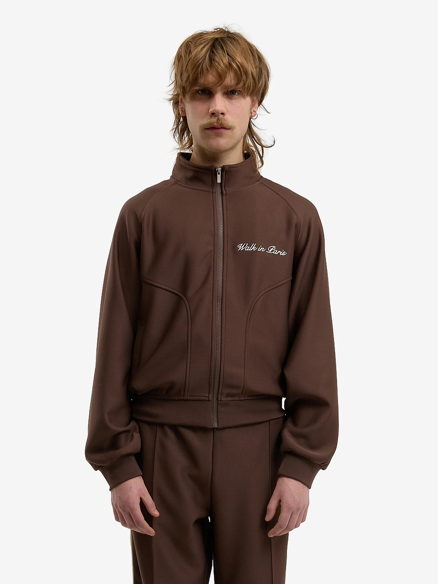 La veste de jogging Héritage marron - Image 3
