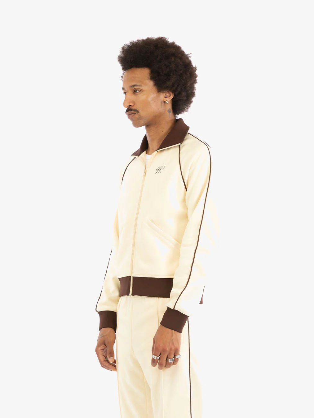 La veste de jogging Signature beige - Image 6