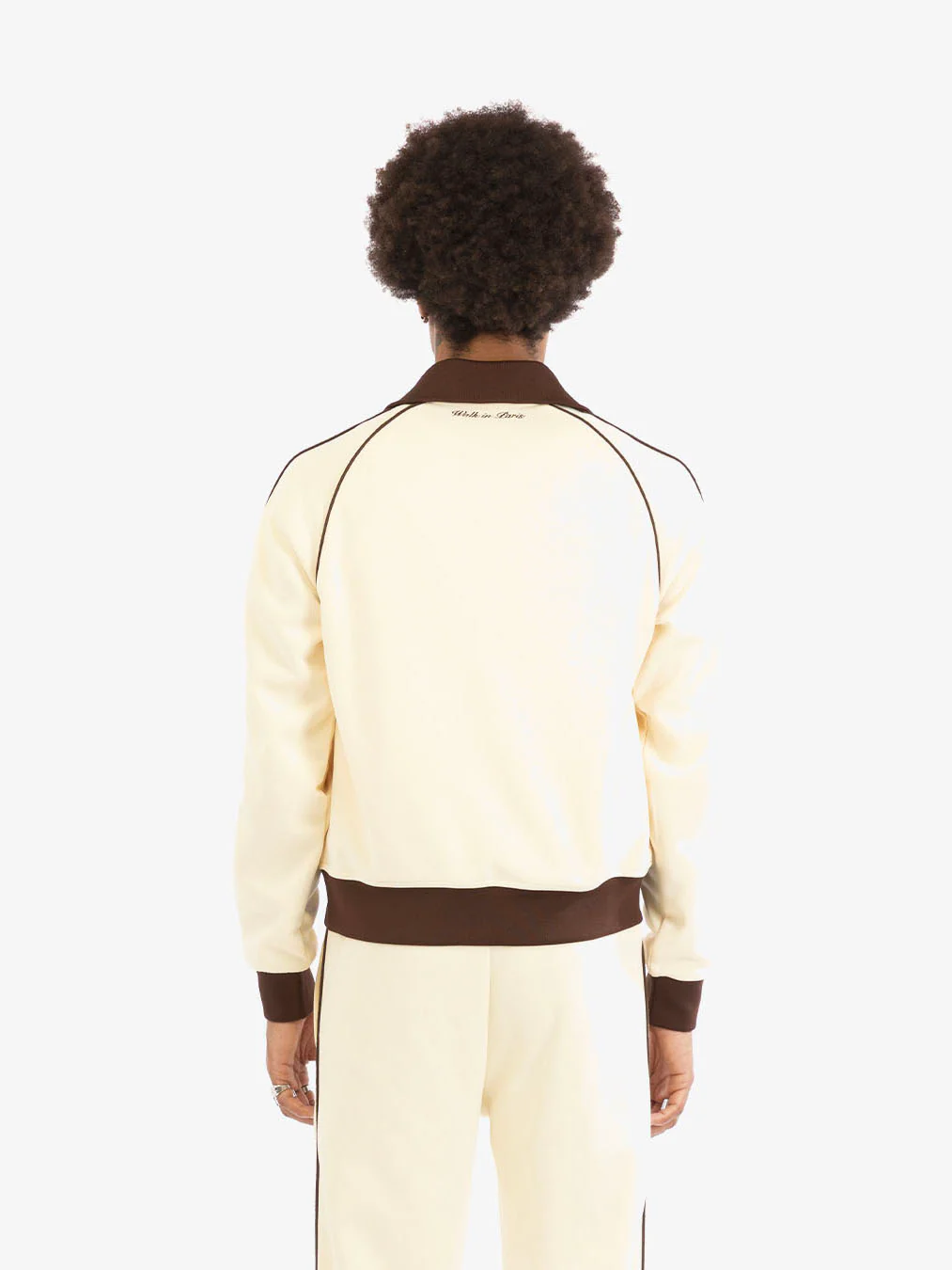 La veste de jogging Signature beige - Image 7