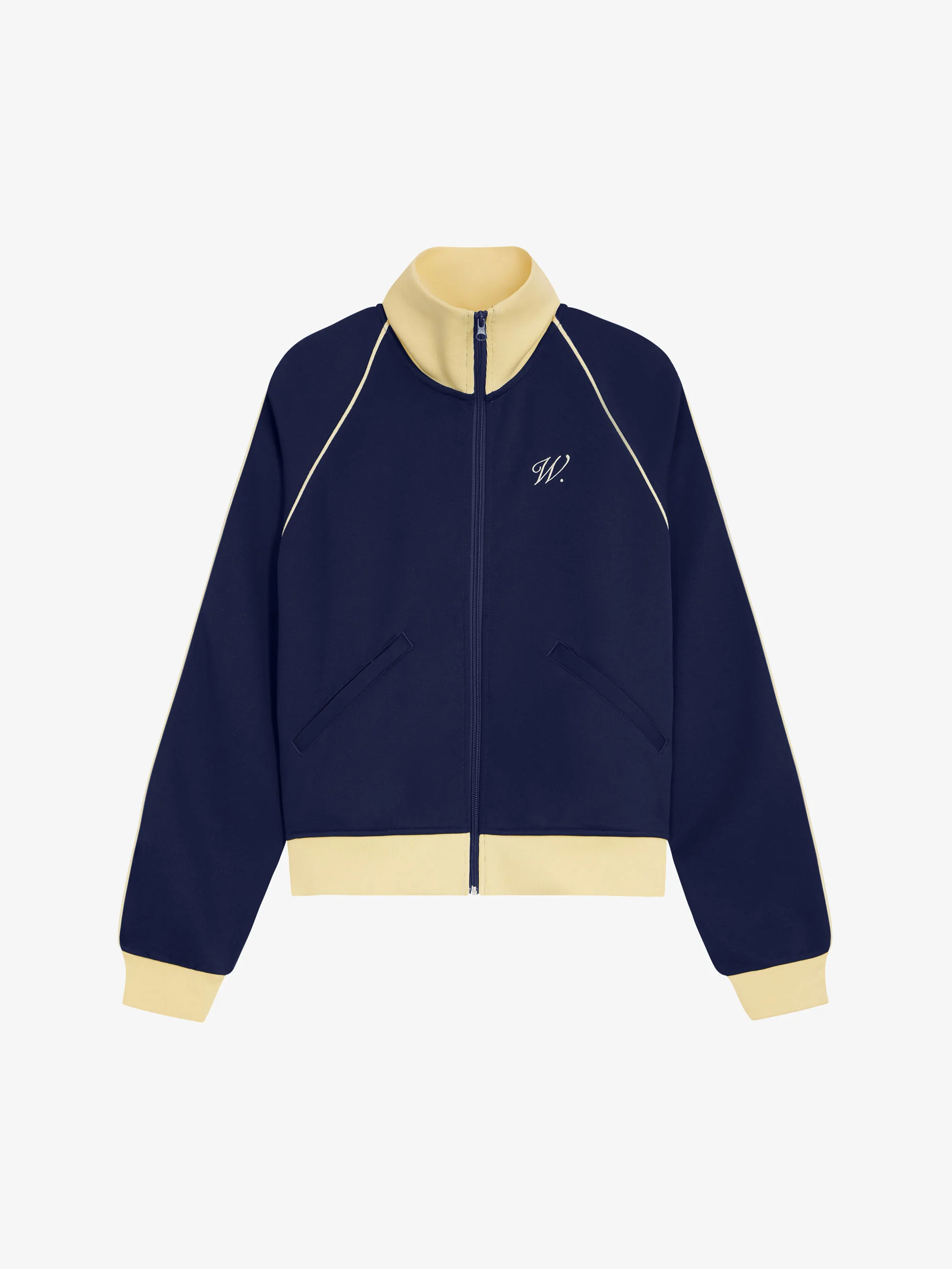 La veste de jogging Signature bleue