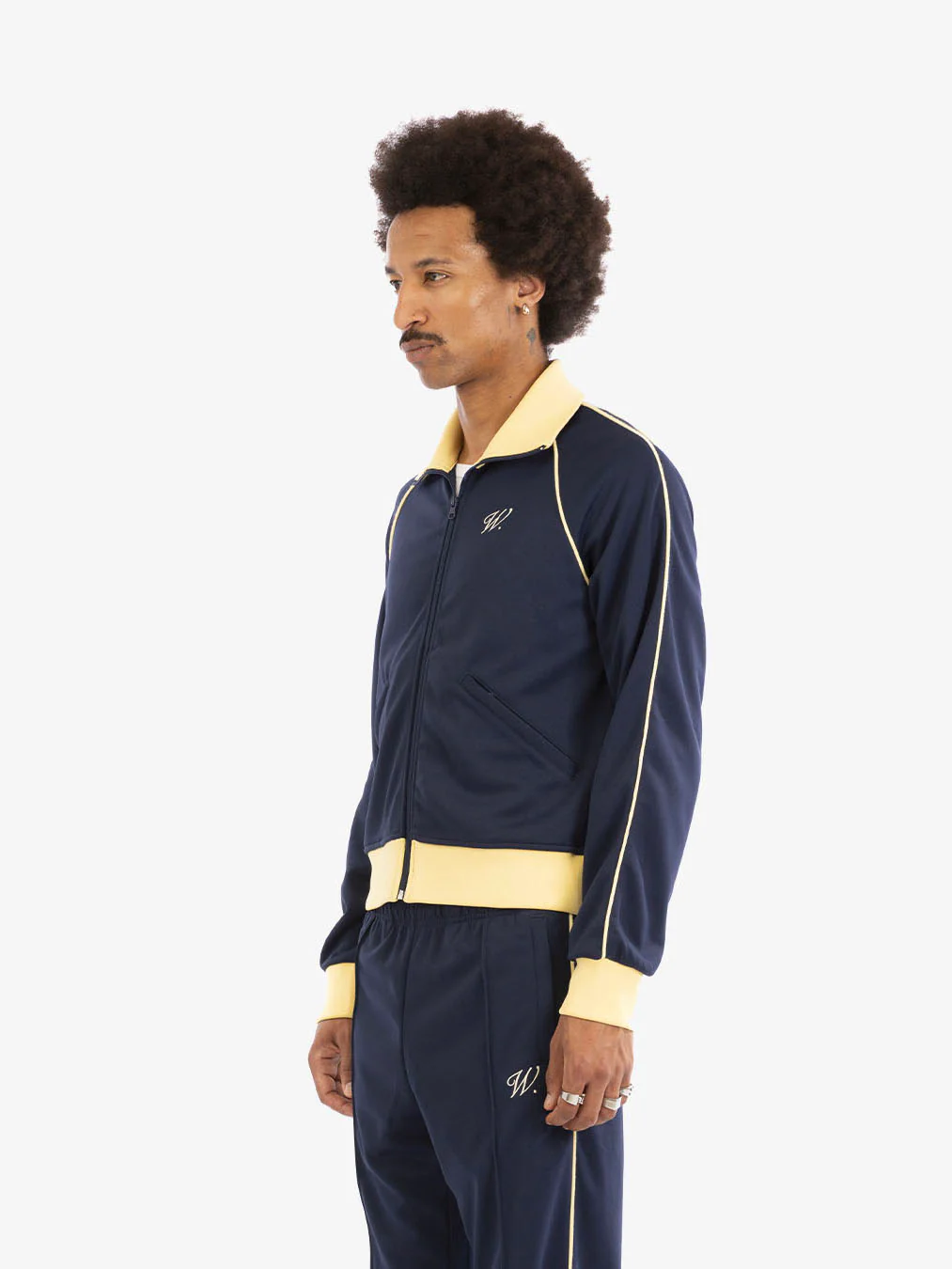 La veste de jogging Signature bleue - Image 6