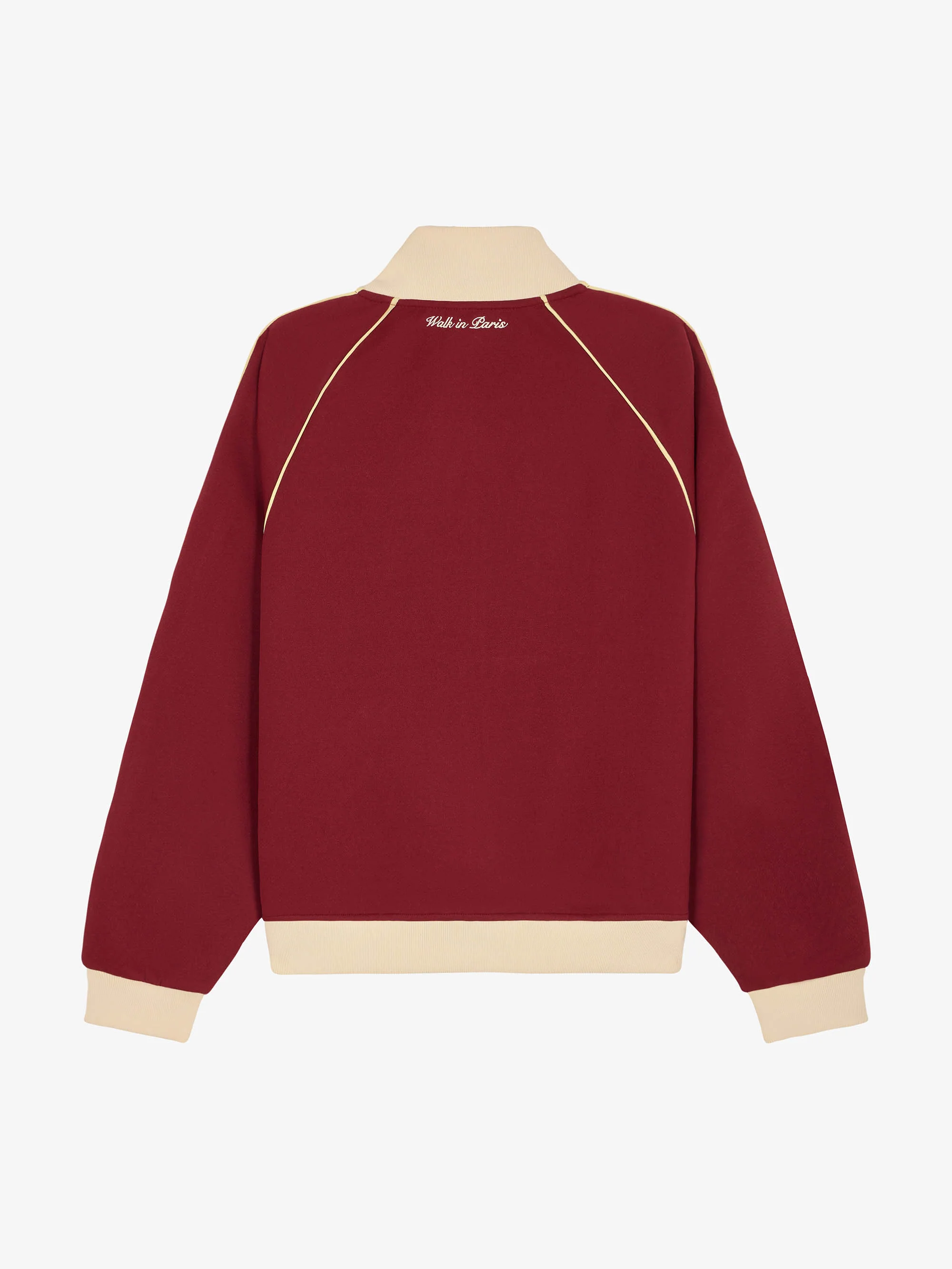 La veste de jogging Signature bordeaux - Image 2