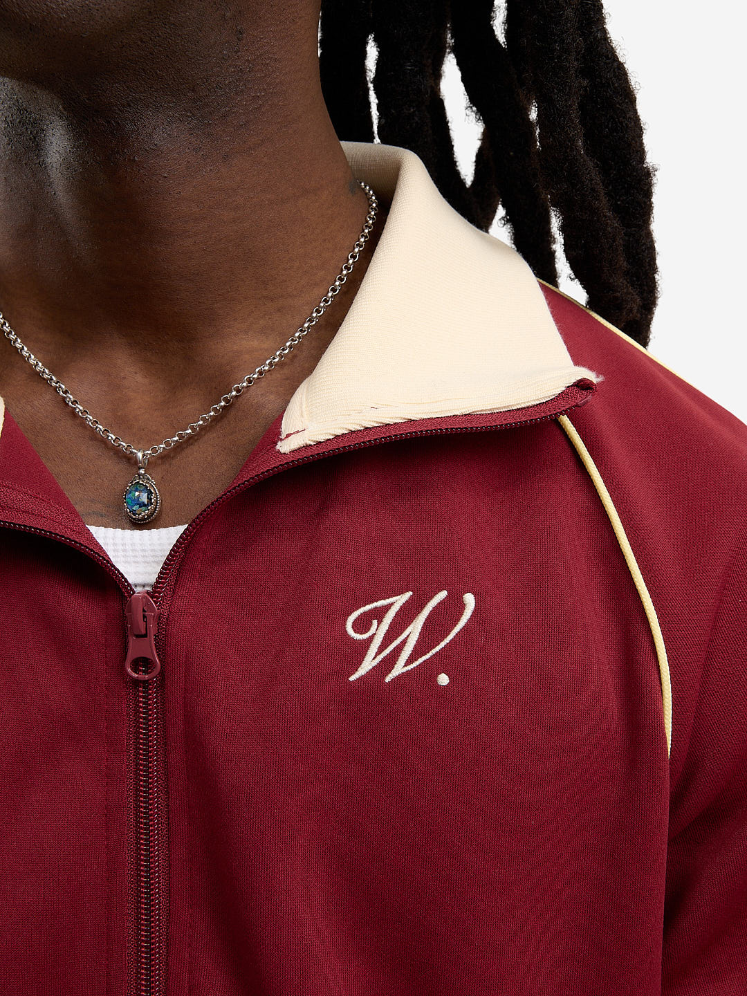 La veste de jogging Signature bordeaux - Image 8