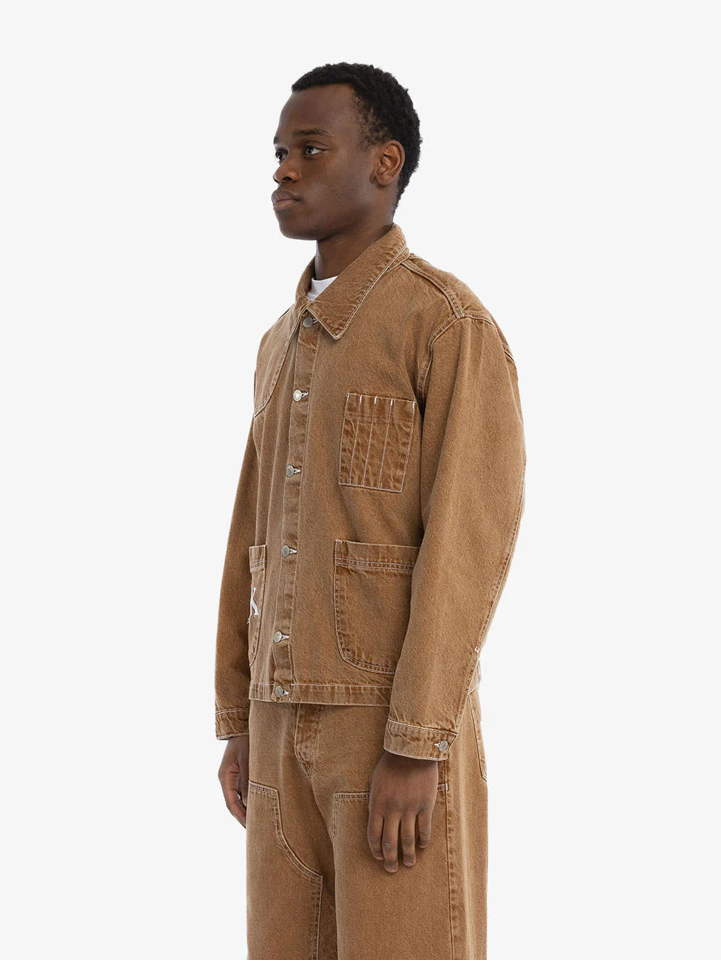 La veste de menuisier marron - Image 3