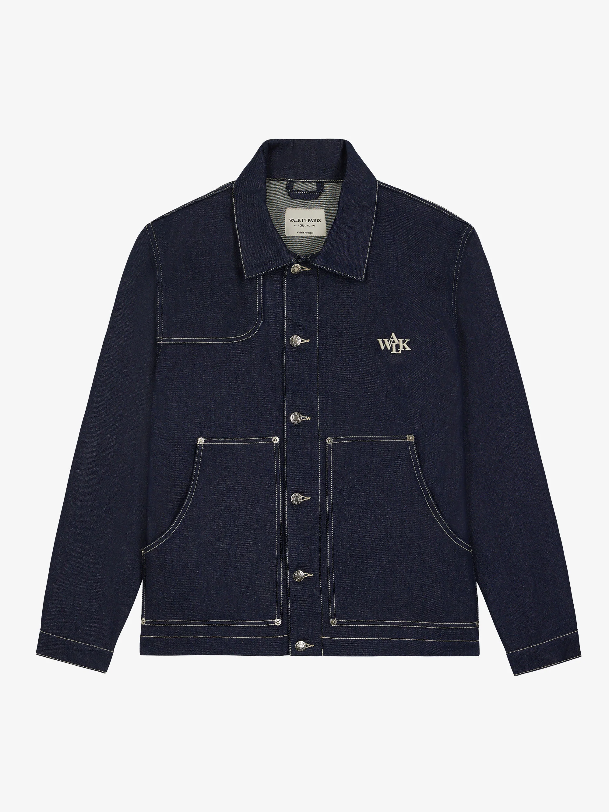 La veste de menuisier en denim brut