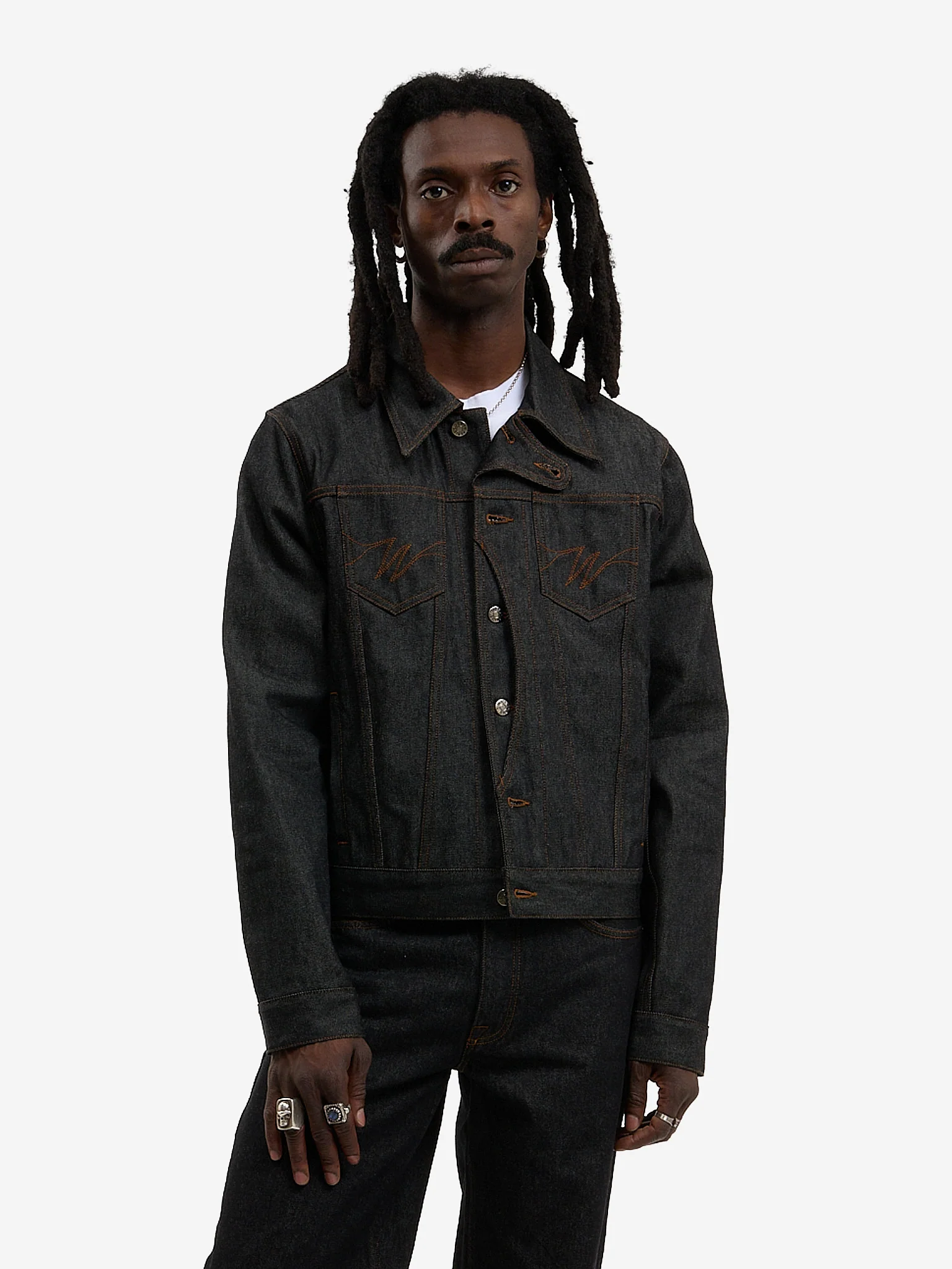 La veste du postier en denim brut - Image 3