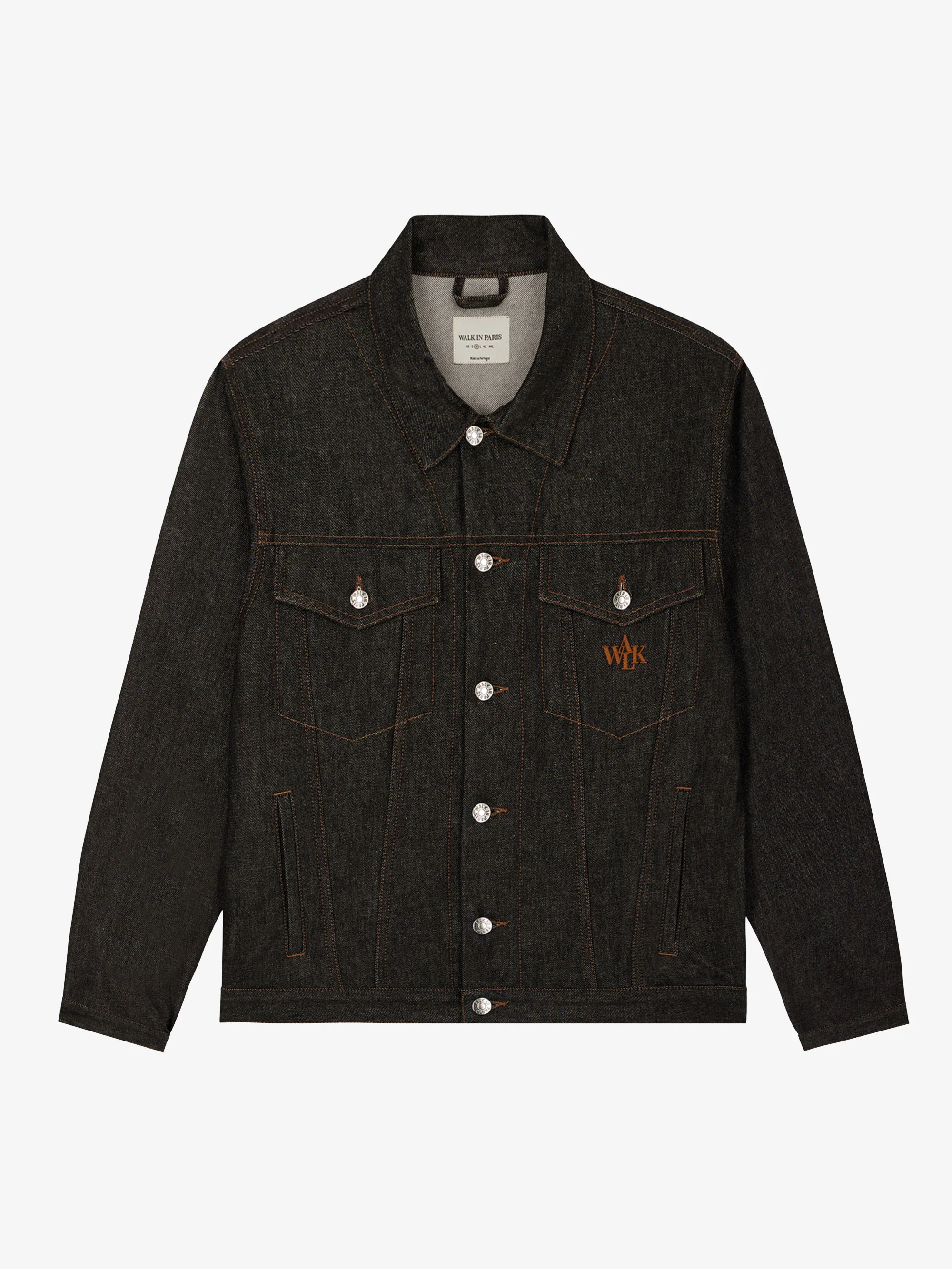 La veste en denim brut