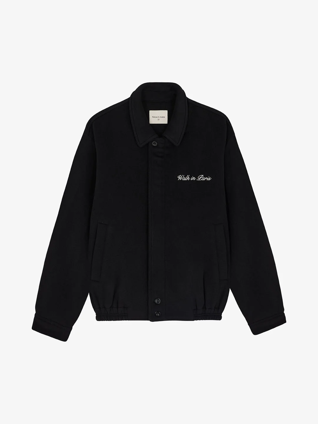 La veste en laine Héritage noire