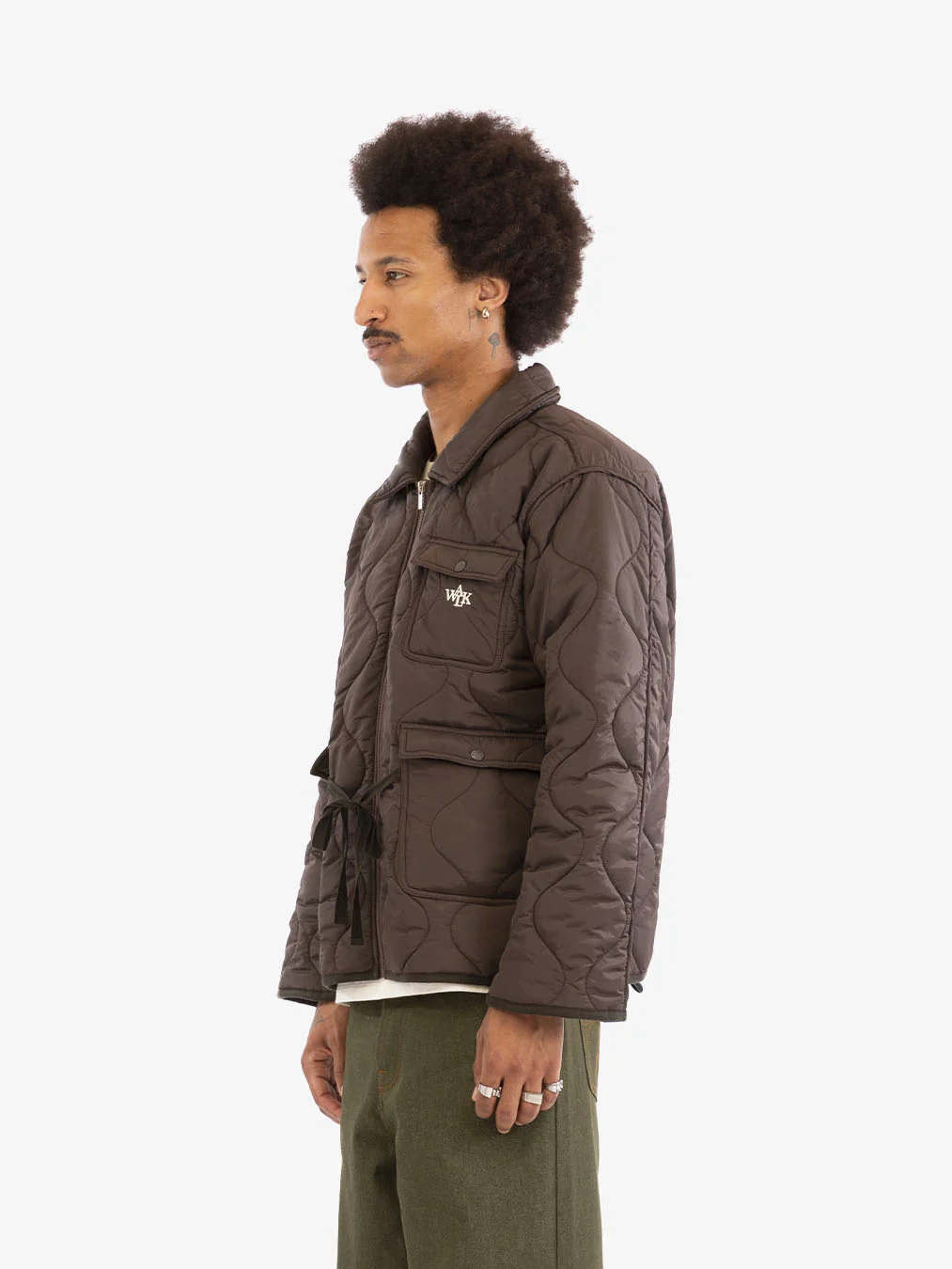 La veste matelassée marron - Image 4