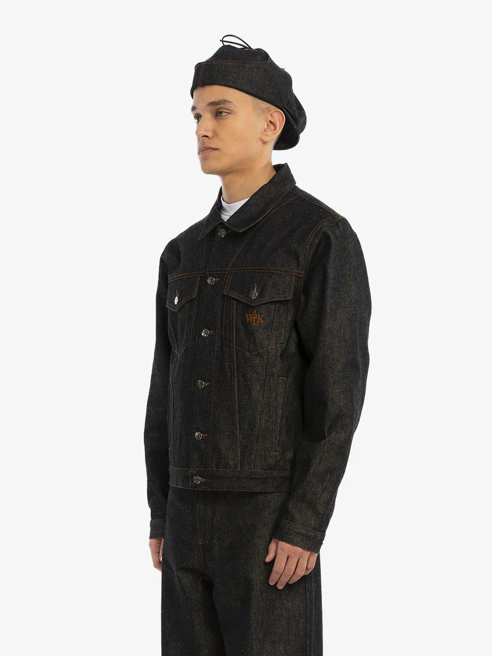 Le béret Sherlock en denim brut - Image 5