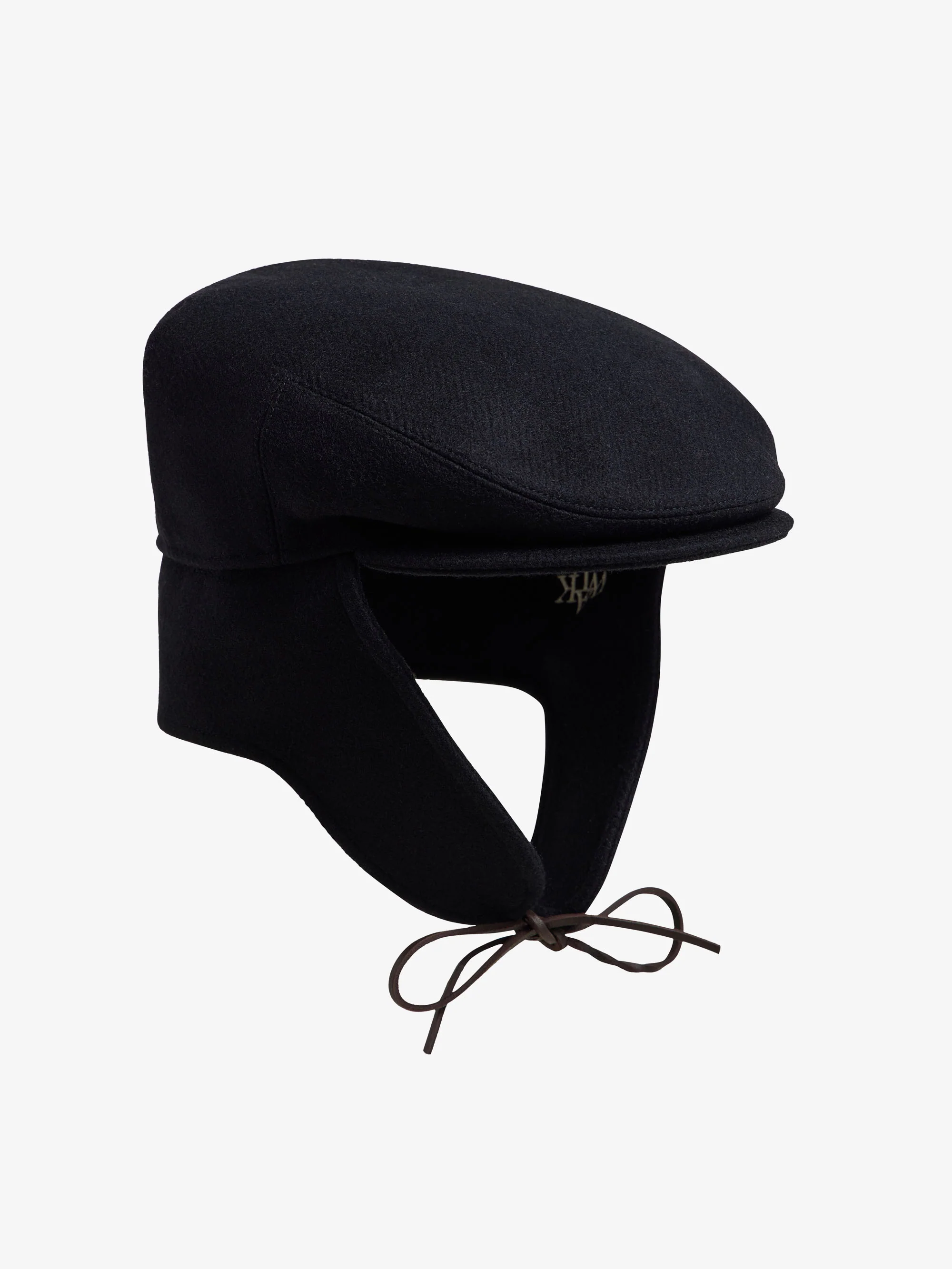 Le béret Sherlock en laine noir - Image 3