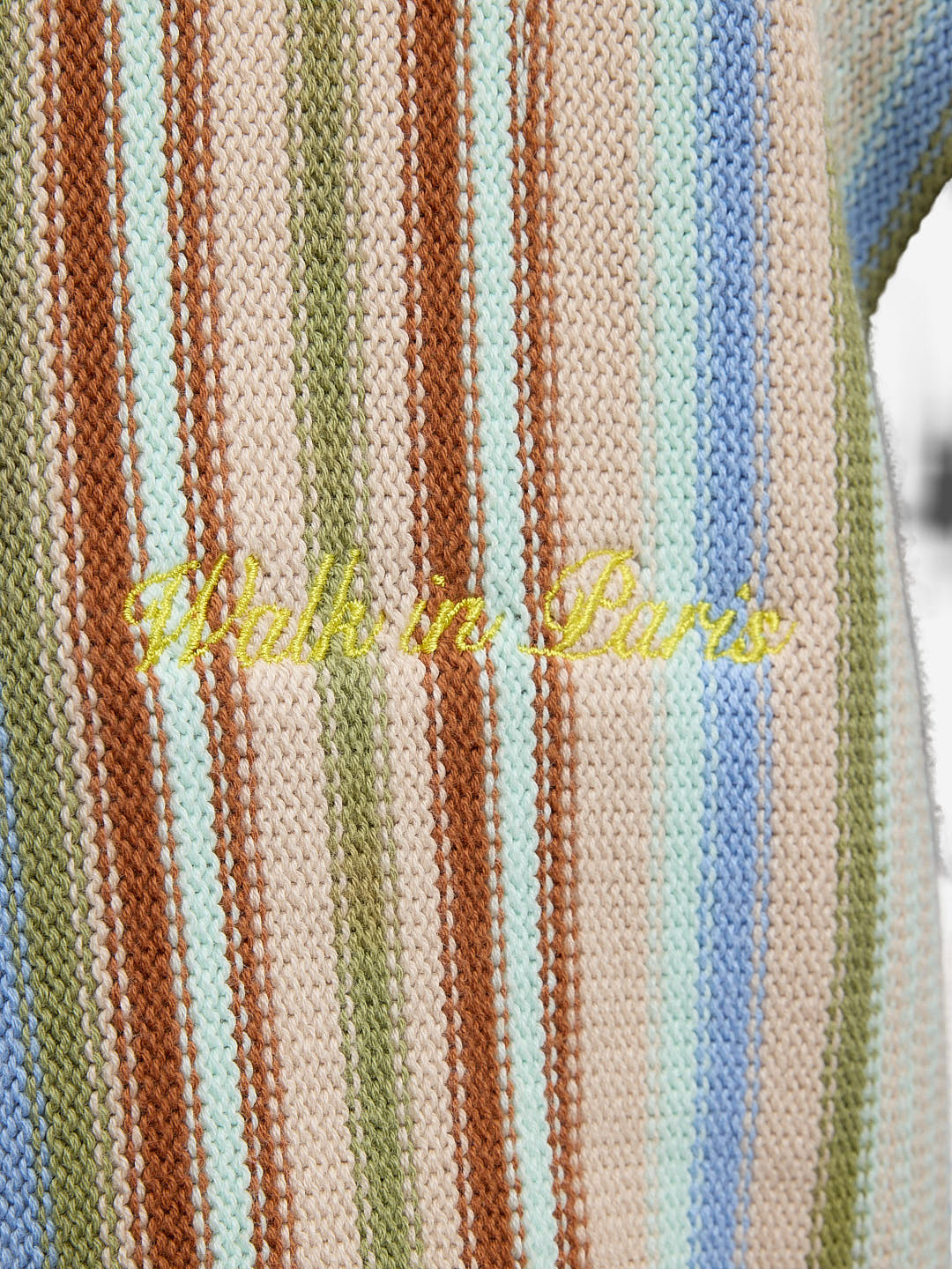 Le cardigan à rayures marron - Image 10