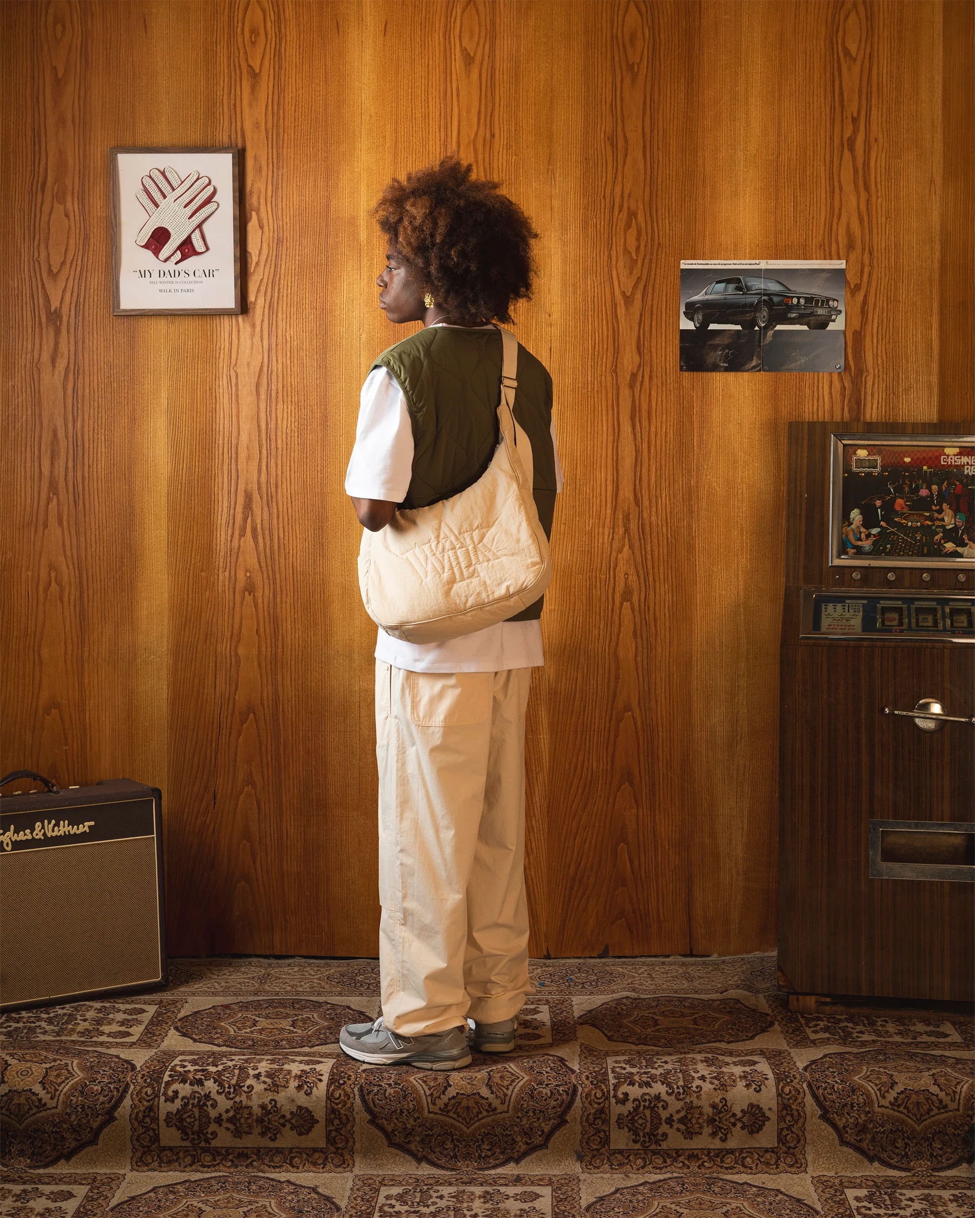 Le sac "Hike & Bike" beige - Image 3