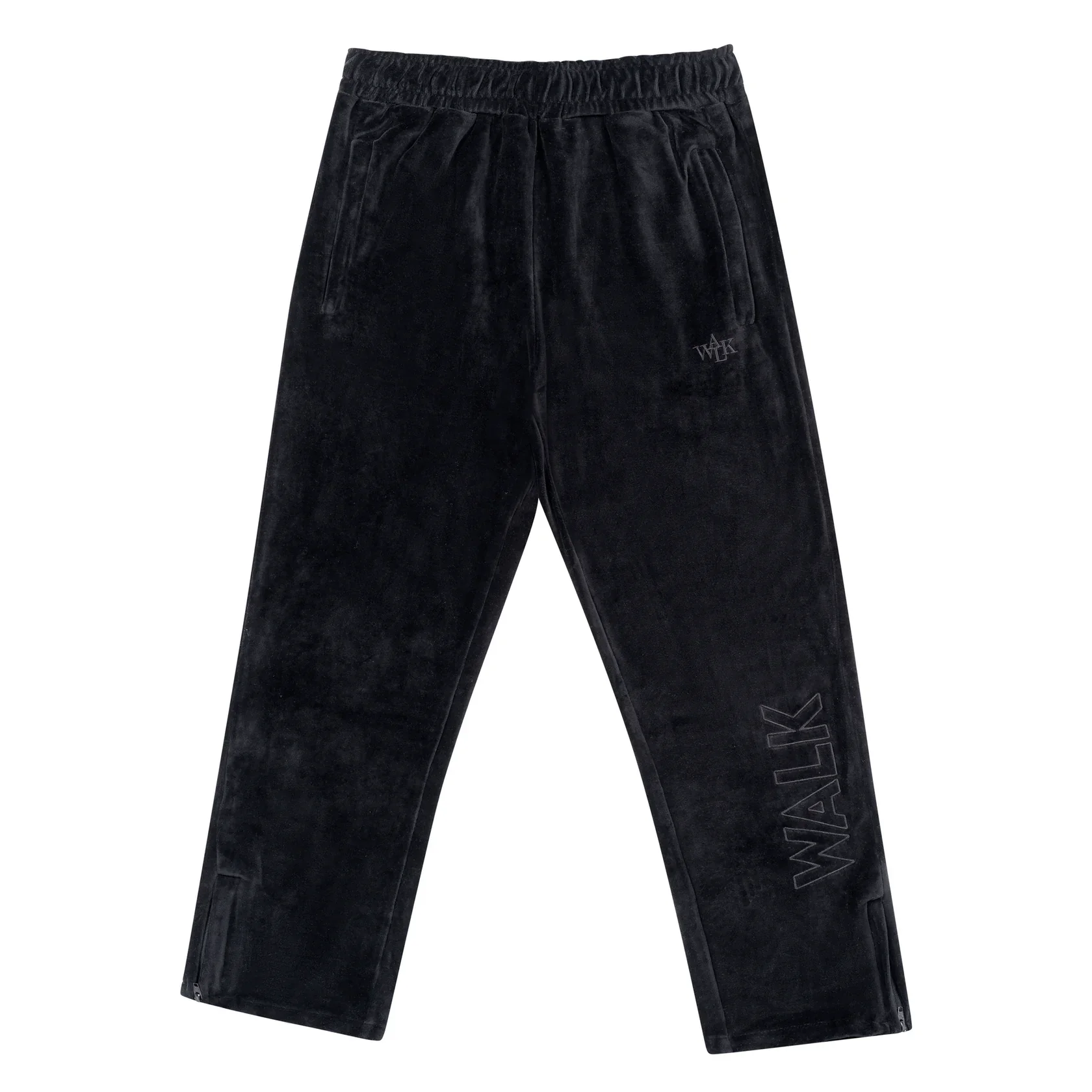 LE JOGGING DE VELOURS NOIR