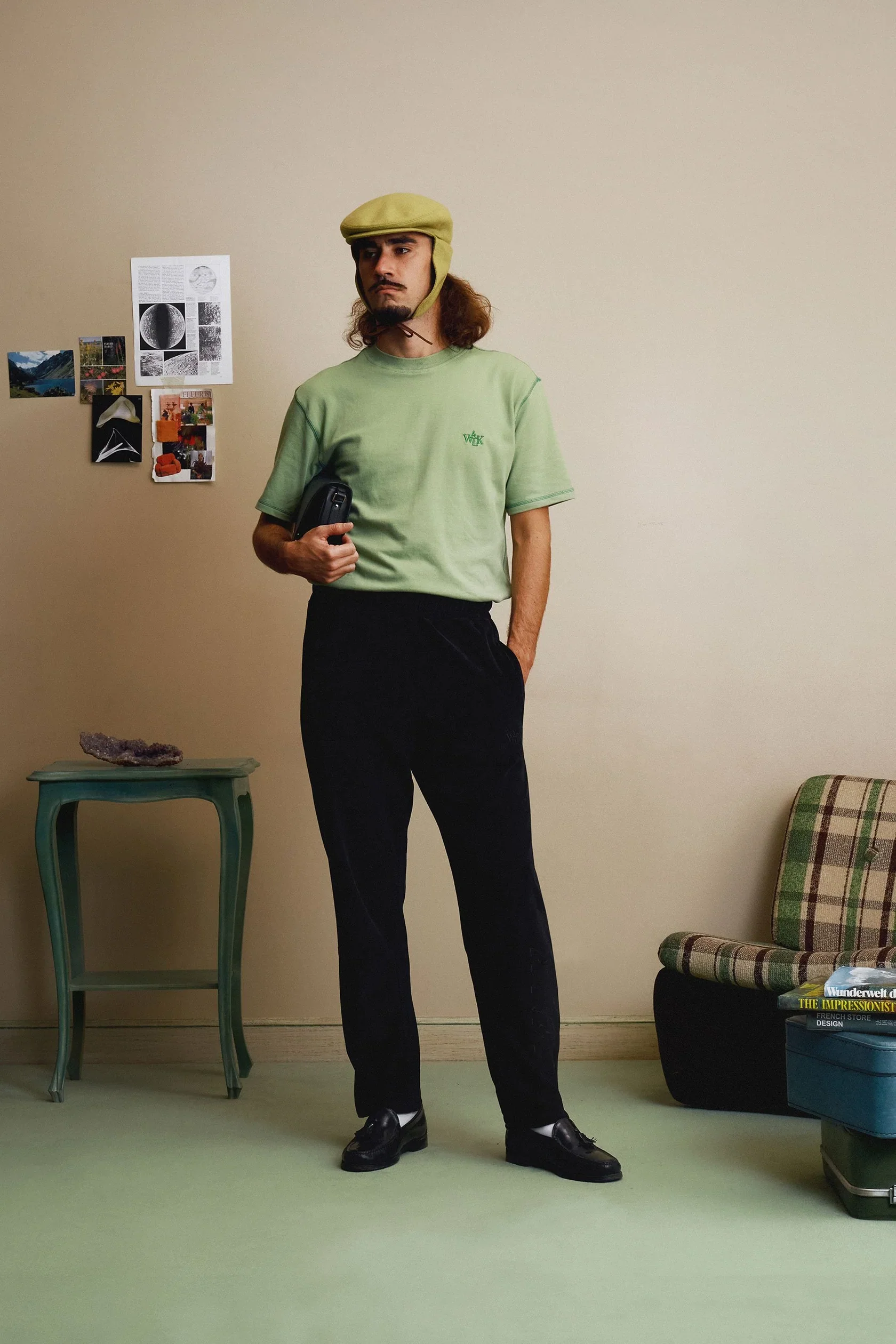 LE JOGGING DE VELOURS NOIR - Image 2
