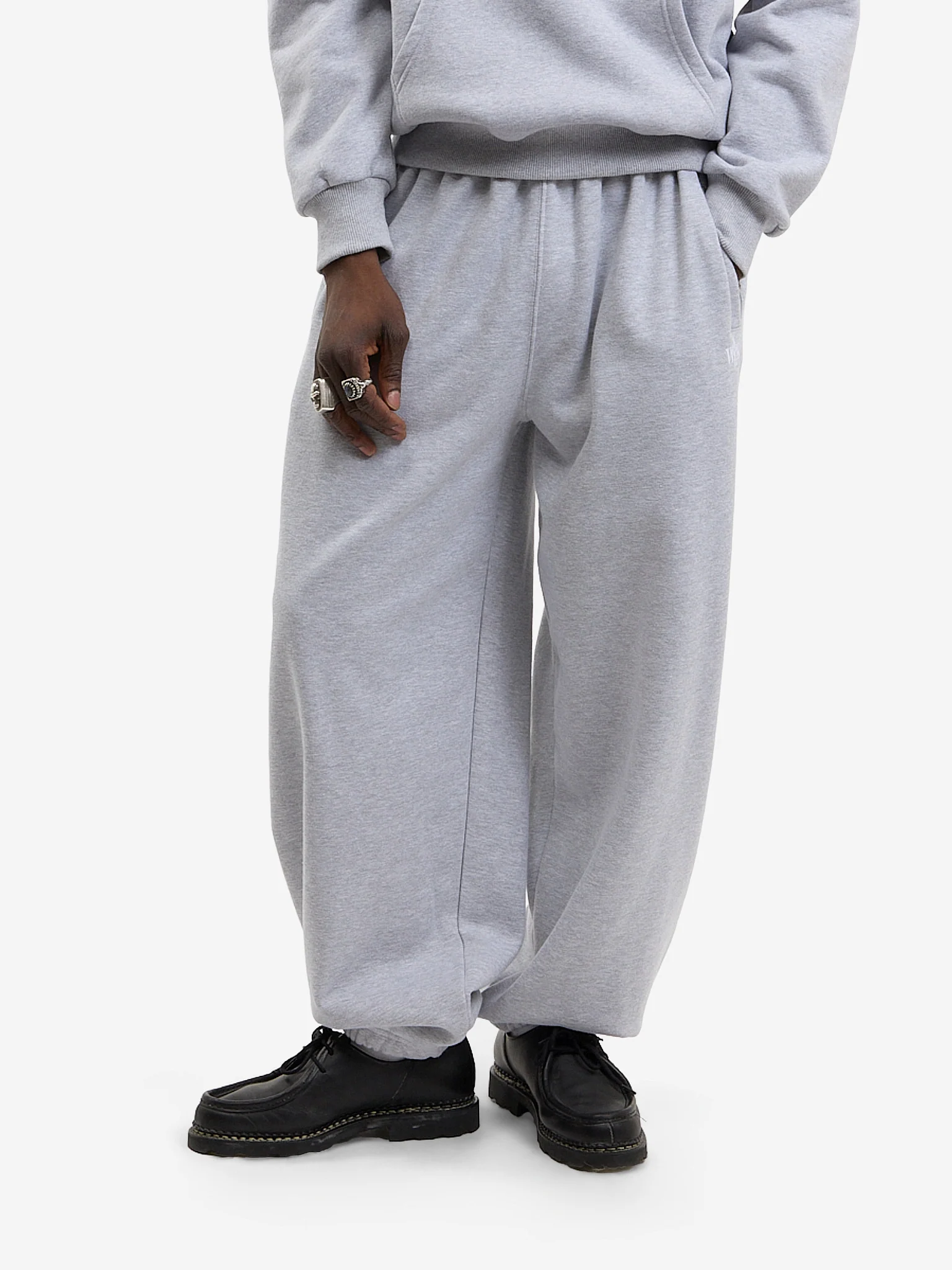 Le jogging gris chiné - Image 3