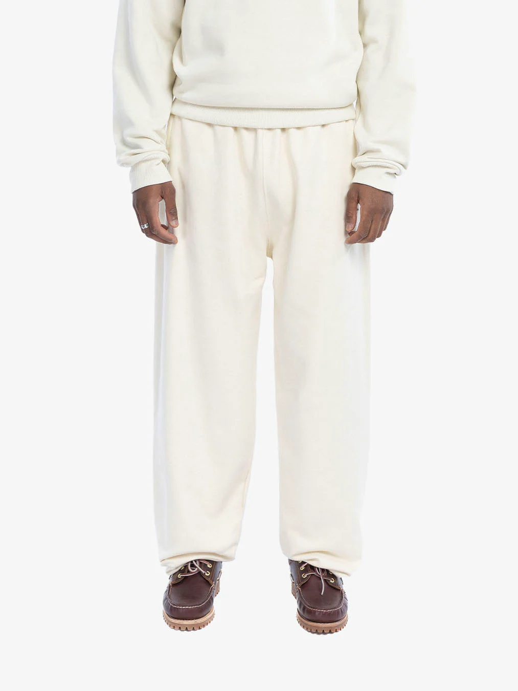 Le jogging molletonné beige - Image 2