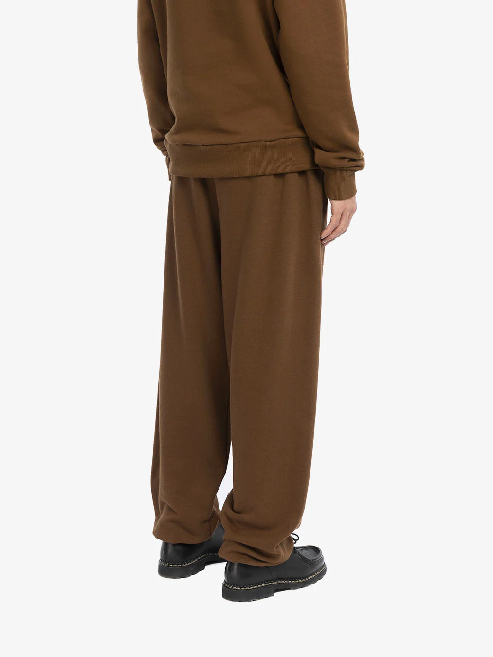 Le jogging molletonné marron - Image 4