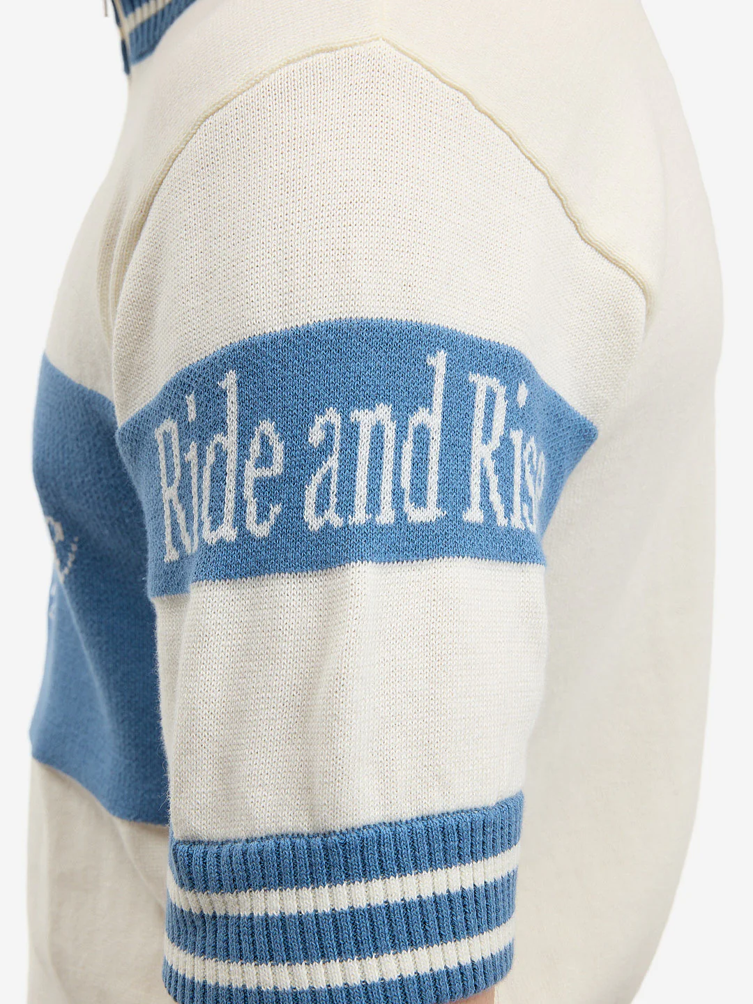 Le maillot de cycliste en maille bleu - Image 7
