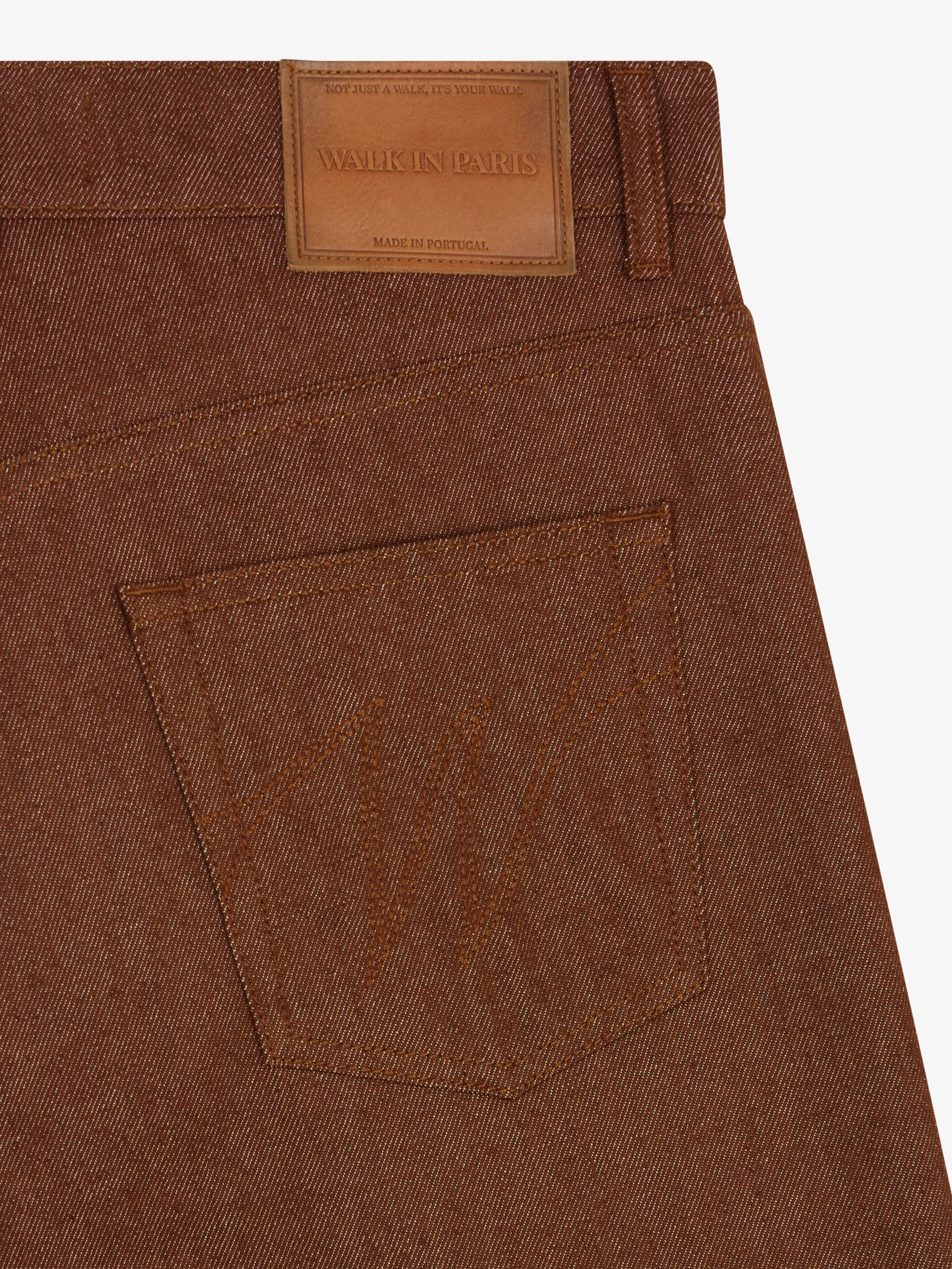 Le pantalon baggy en denim marron - Image 6