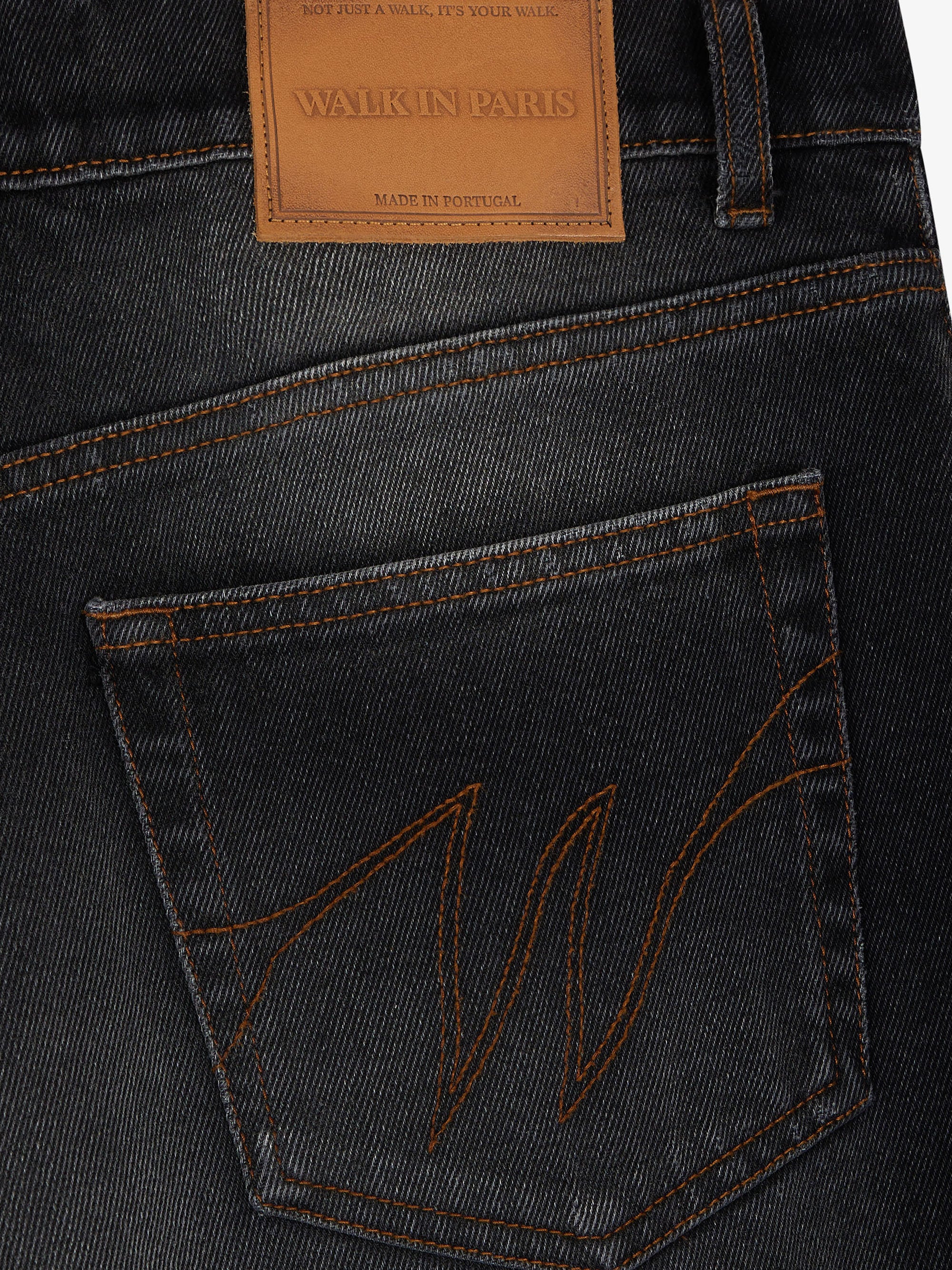 Le pantalon baggy en denim noir délavé - Image 7