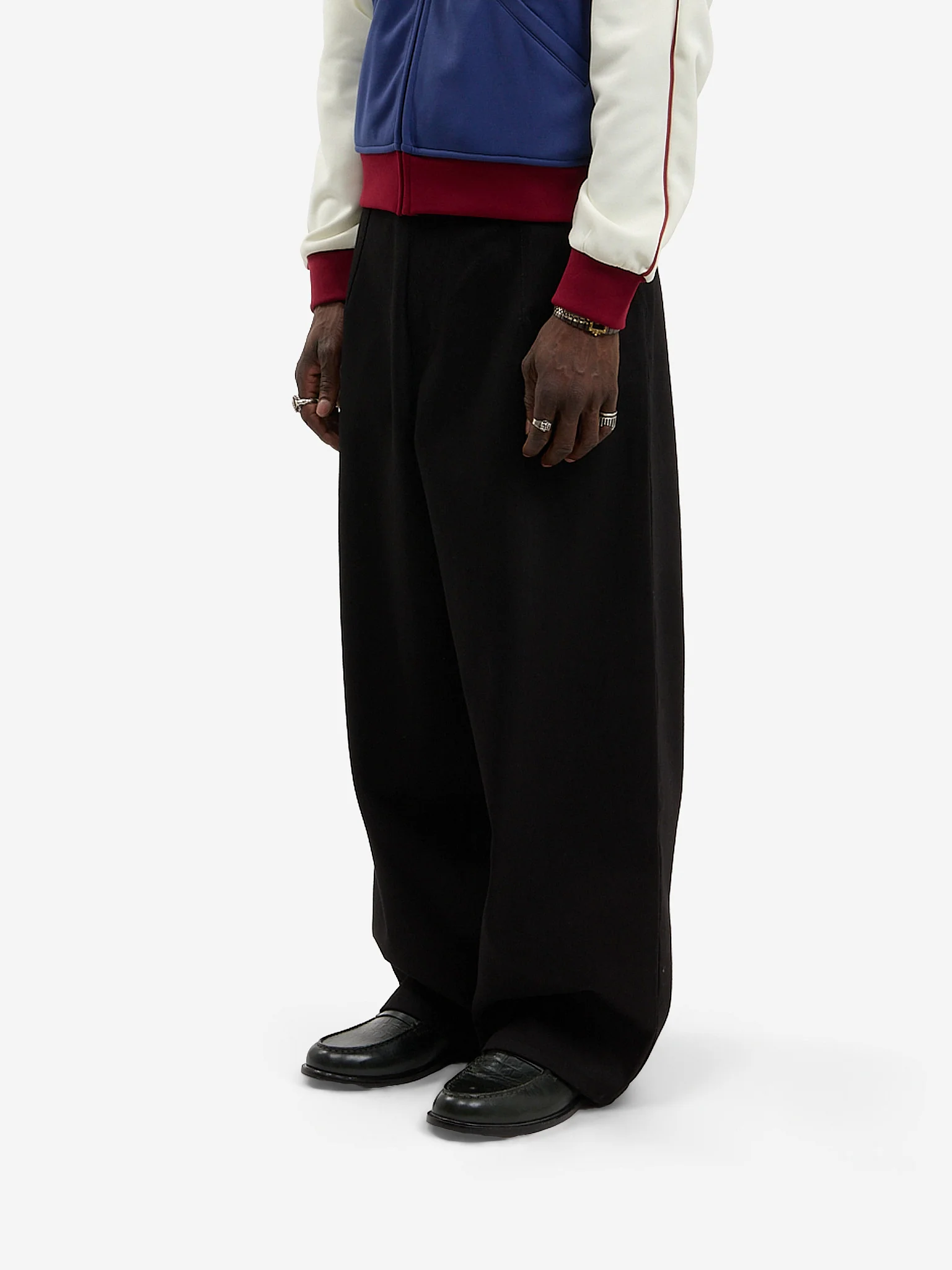 Le pantalon ballon noir en coton - Image 9