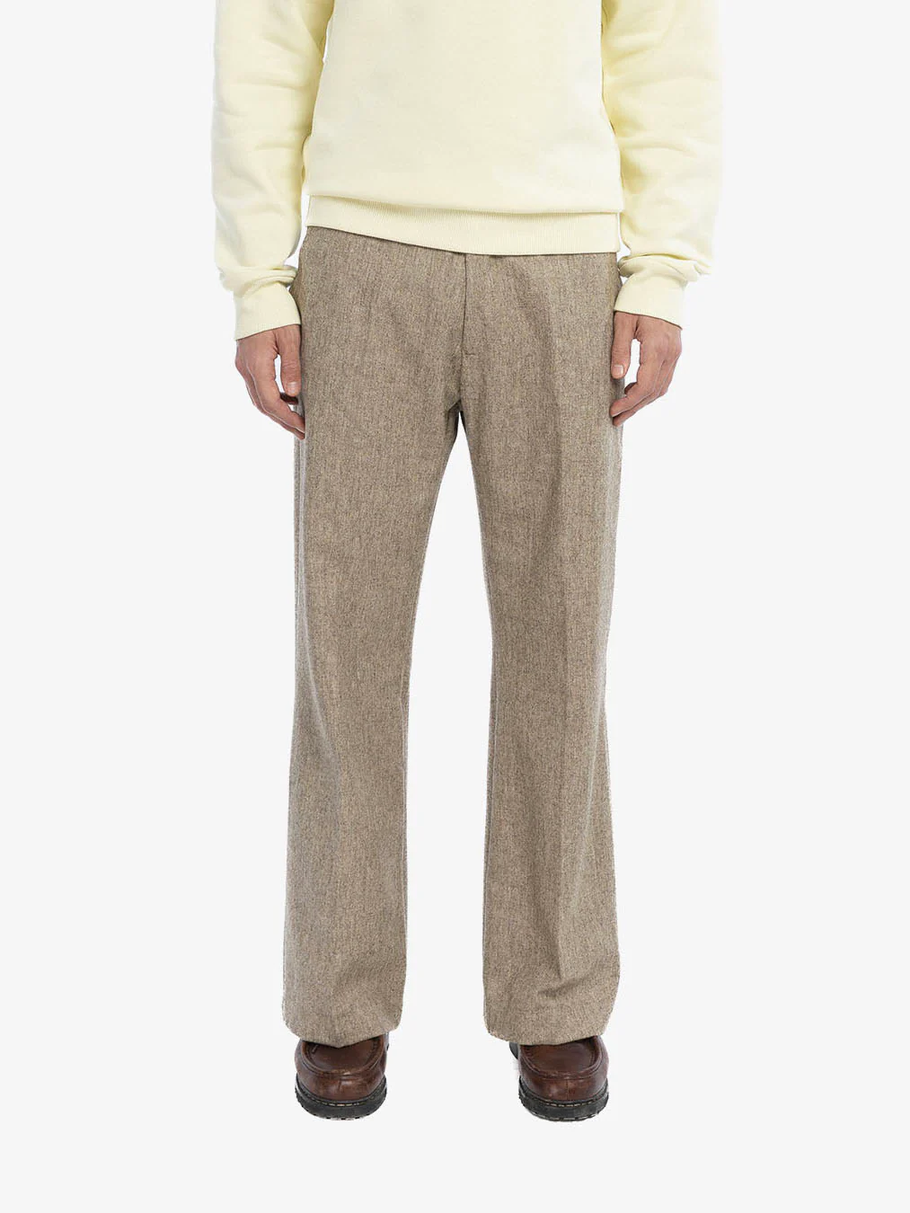 Le pantalon de costume flare beige - Image 3