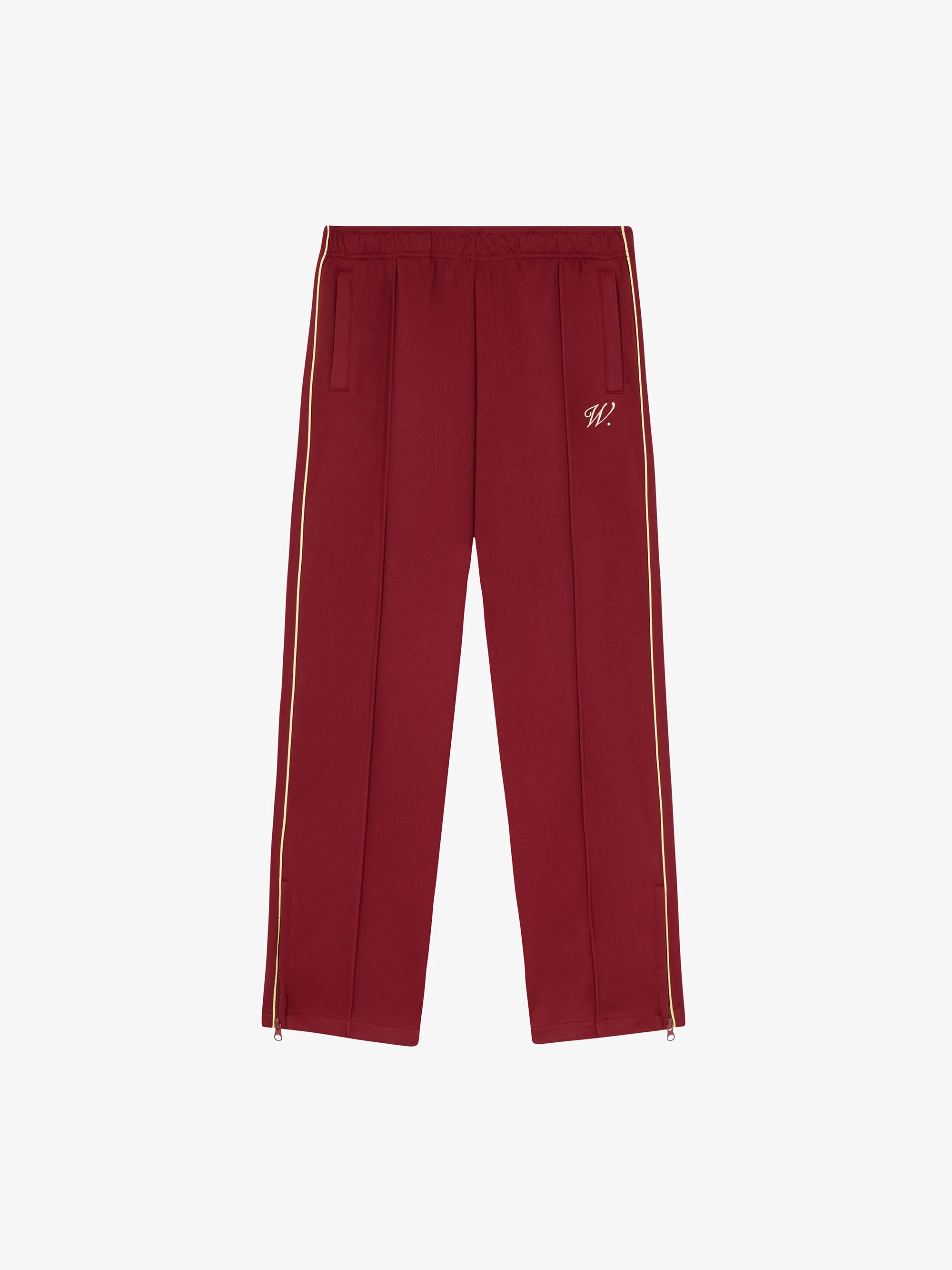 Le pantalon de jogging Signature bordeaux