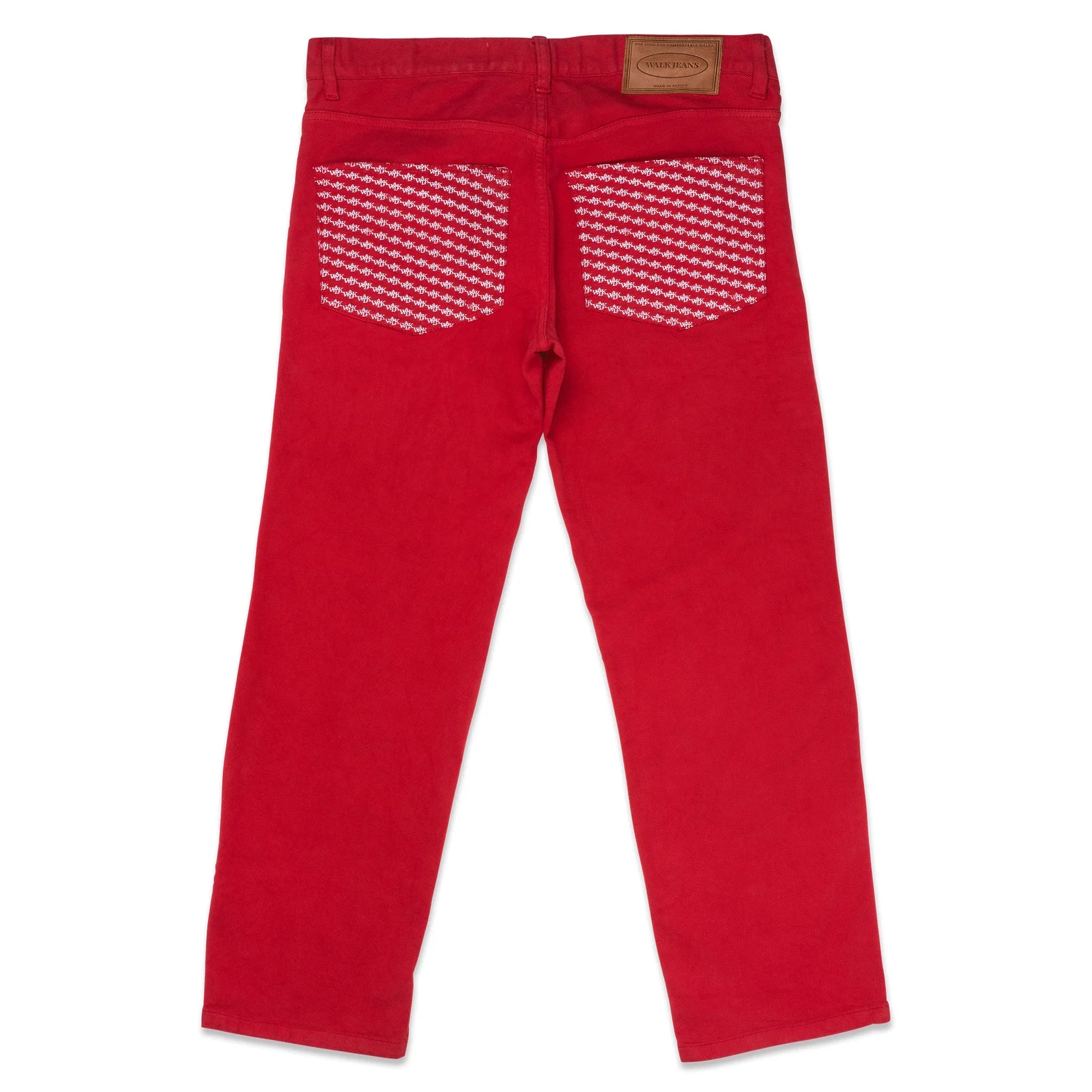 LE PANTALON EN JEAN ROUGE - Image 2