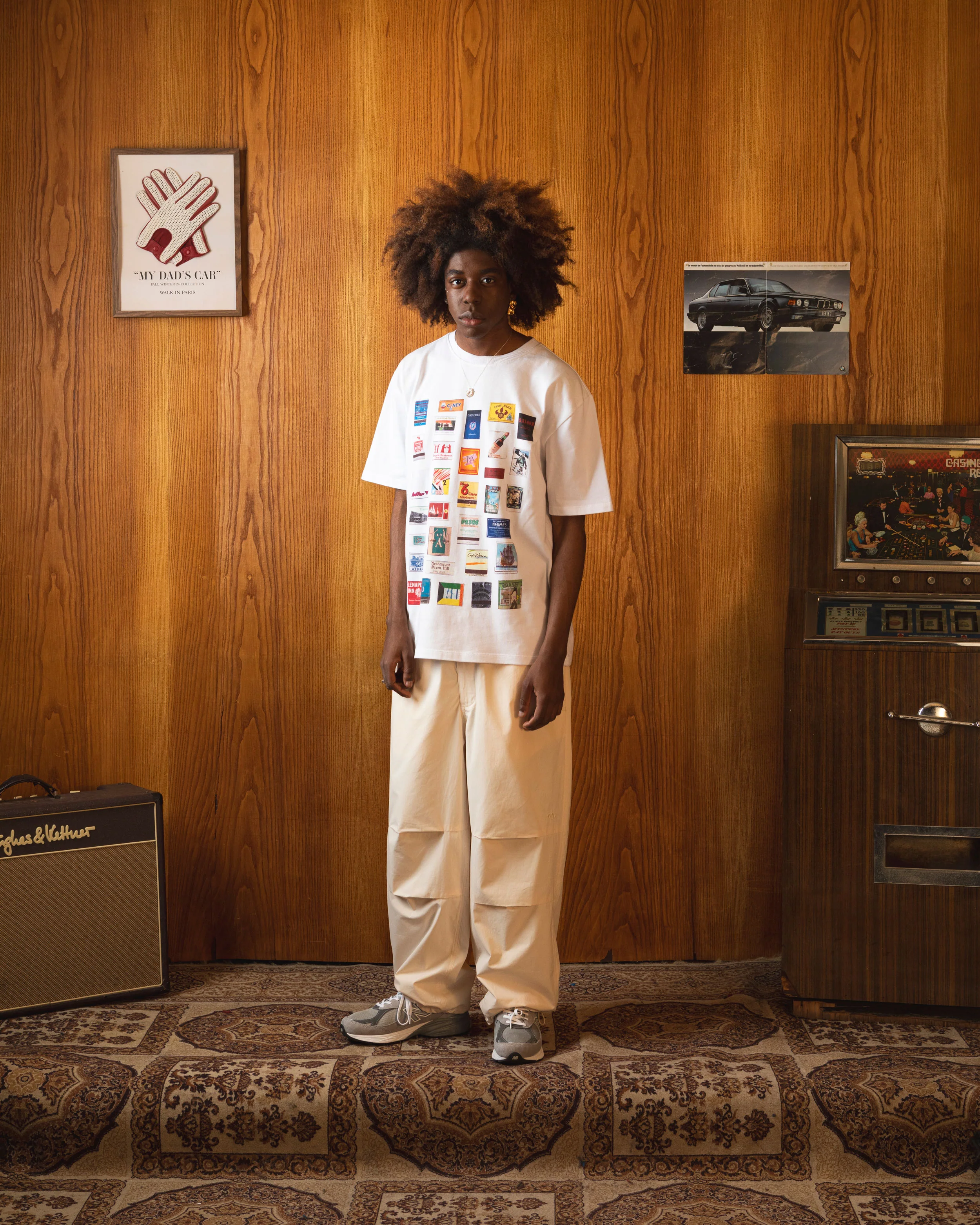 Le pantalon parachute sable - Image 4
