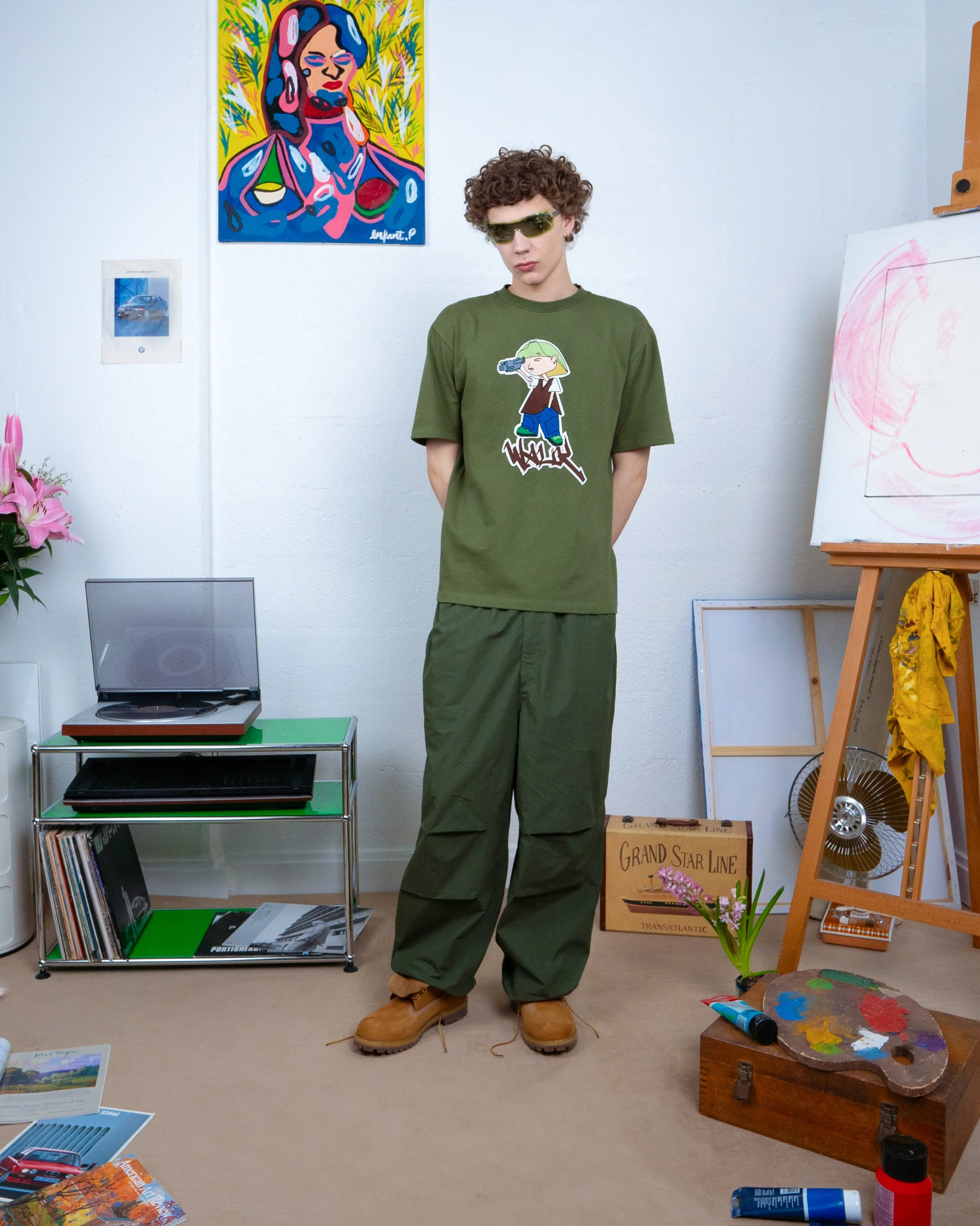 Le pantalon de parachute kaki - Image 3
