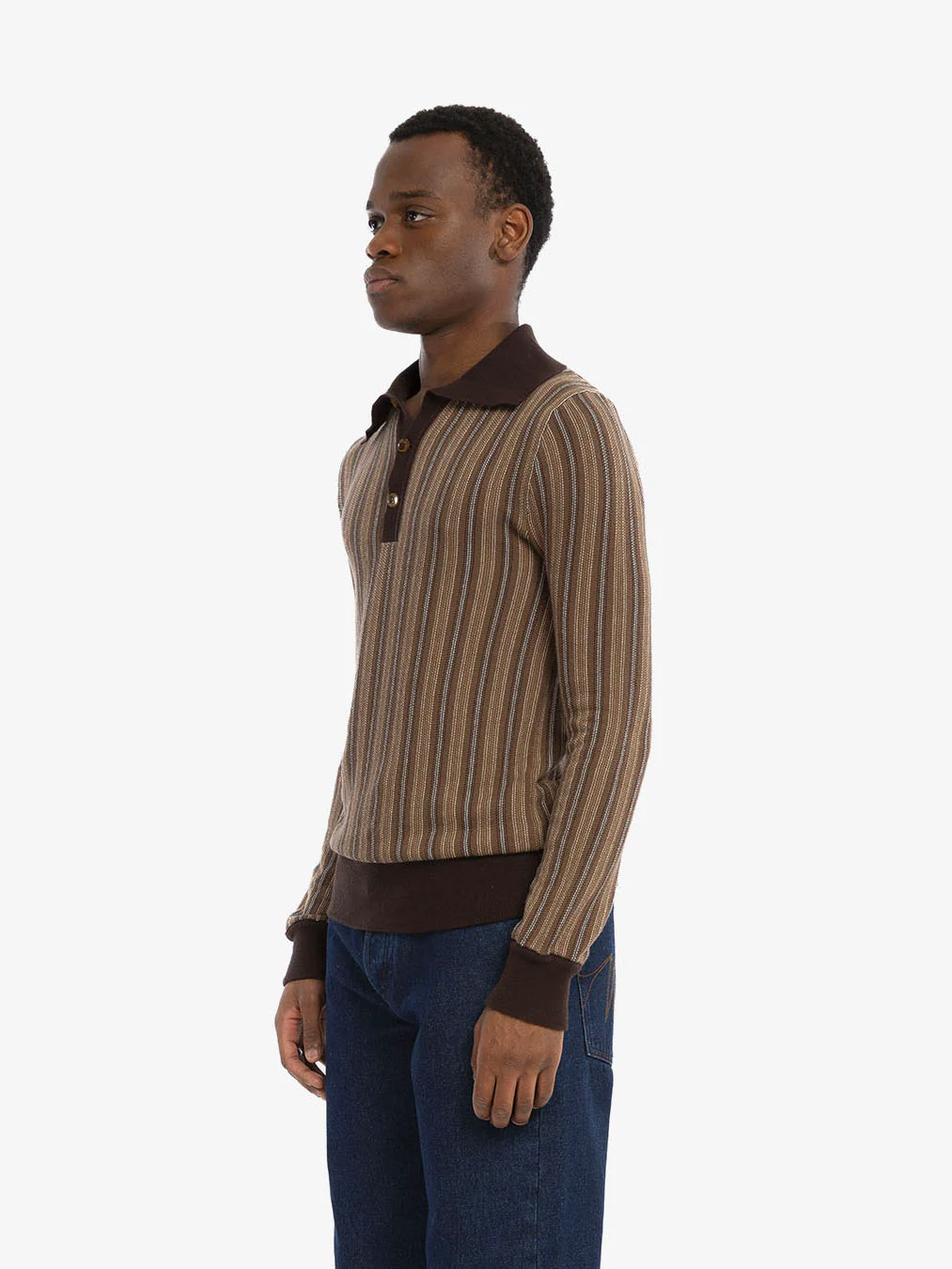 Le pull marron à manches longues - Image 4