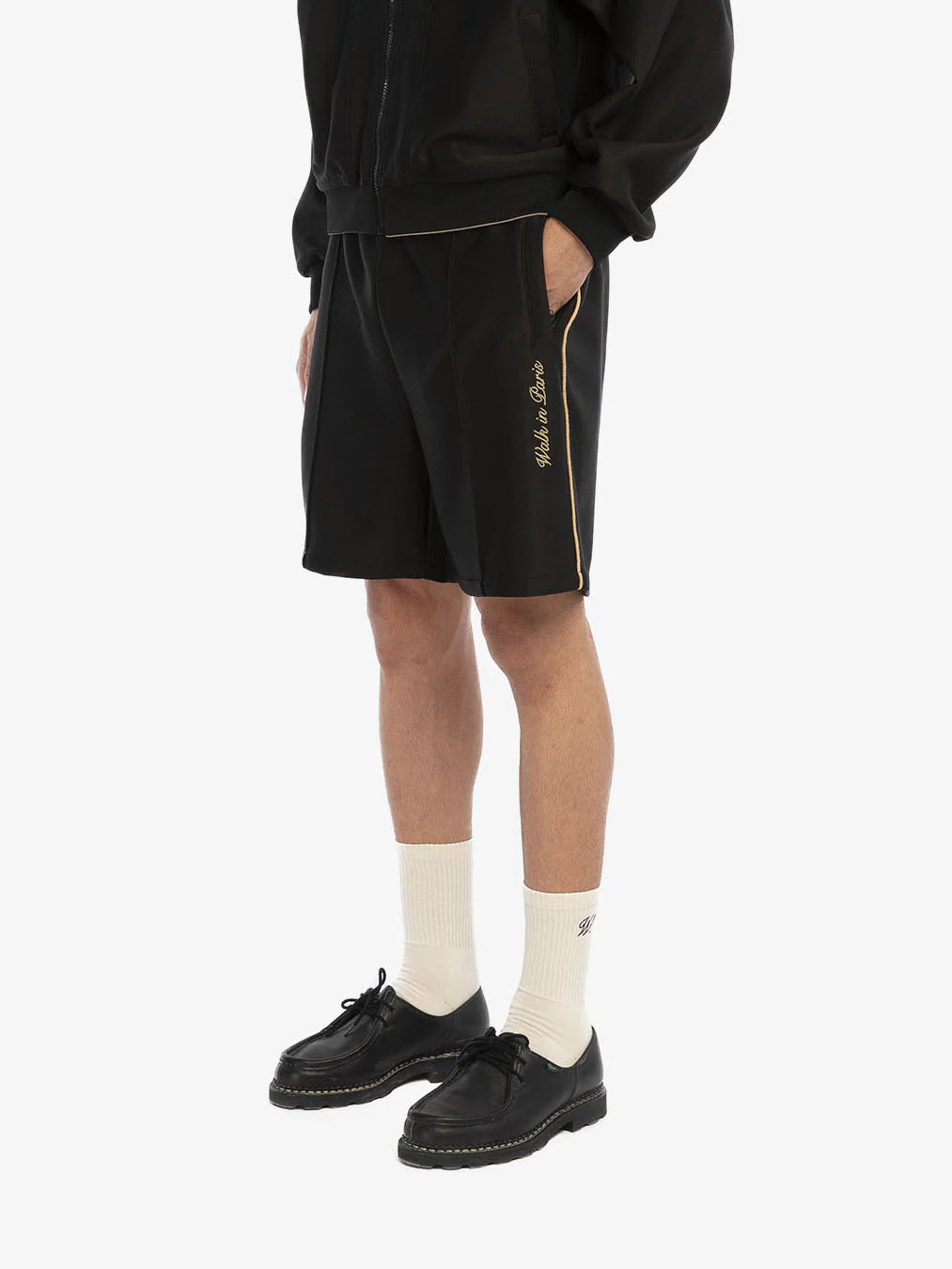Le short de jogging héritage noir - Image 3