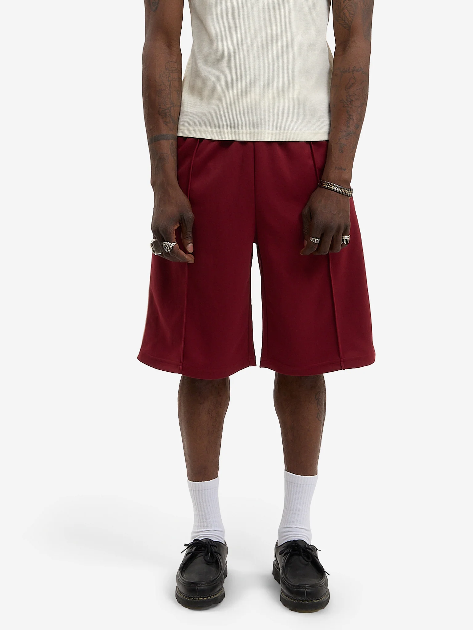 Le short de jogging Signature bordeaux - Image 5