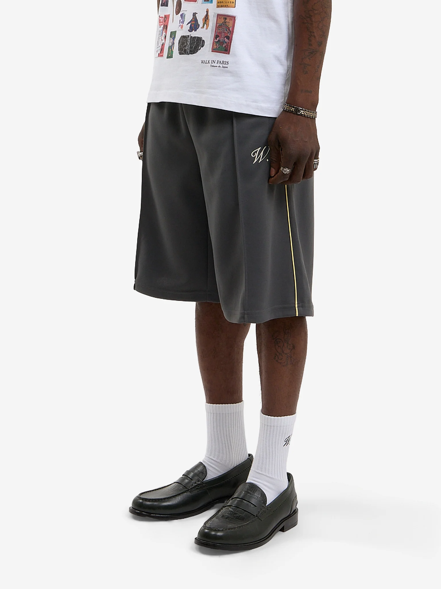 Le short de jogging Signature gris - Image 4