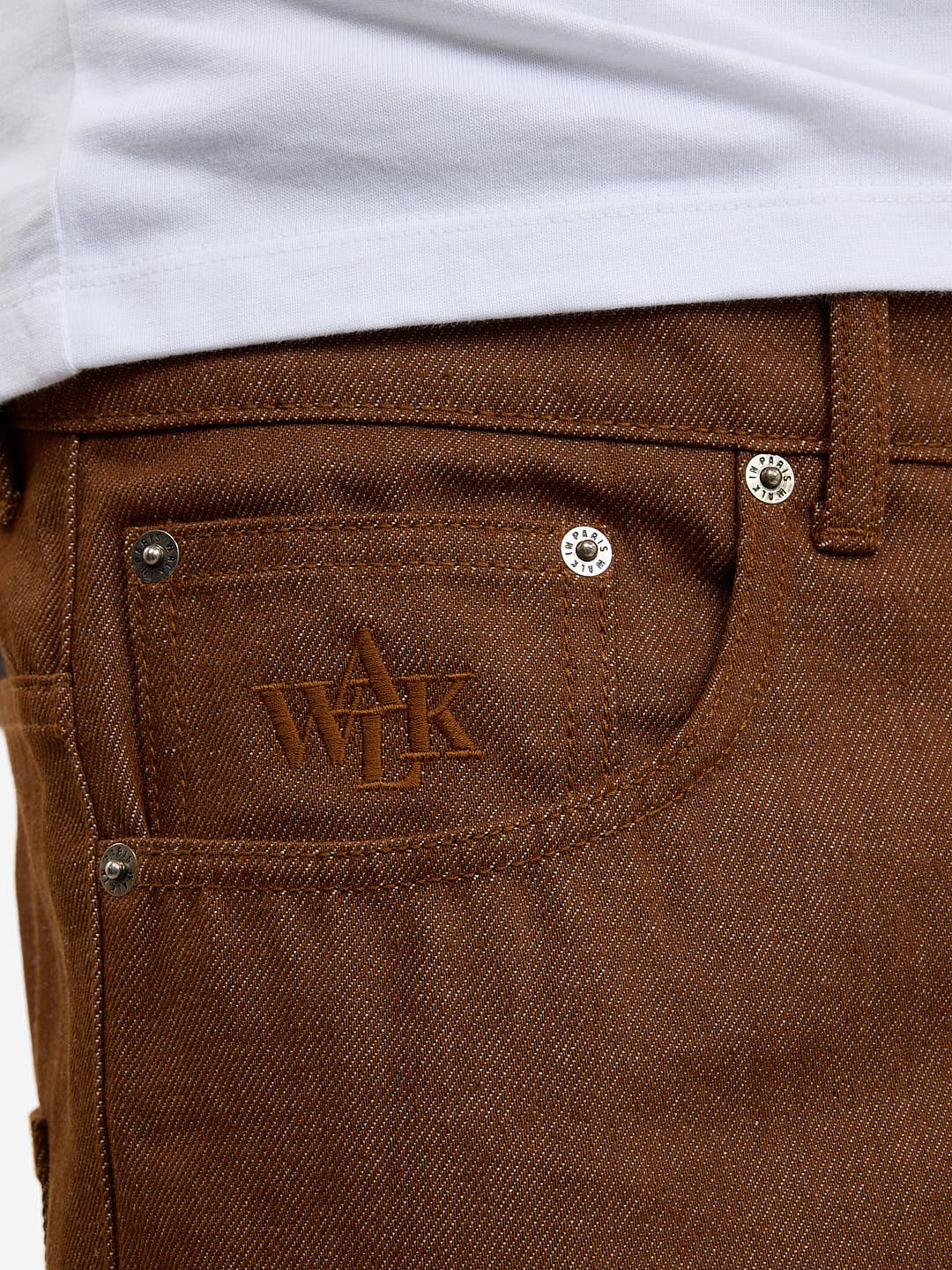 Le short en jean baggy marron - Image 6