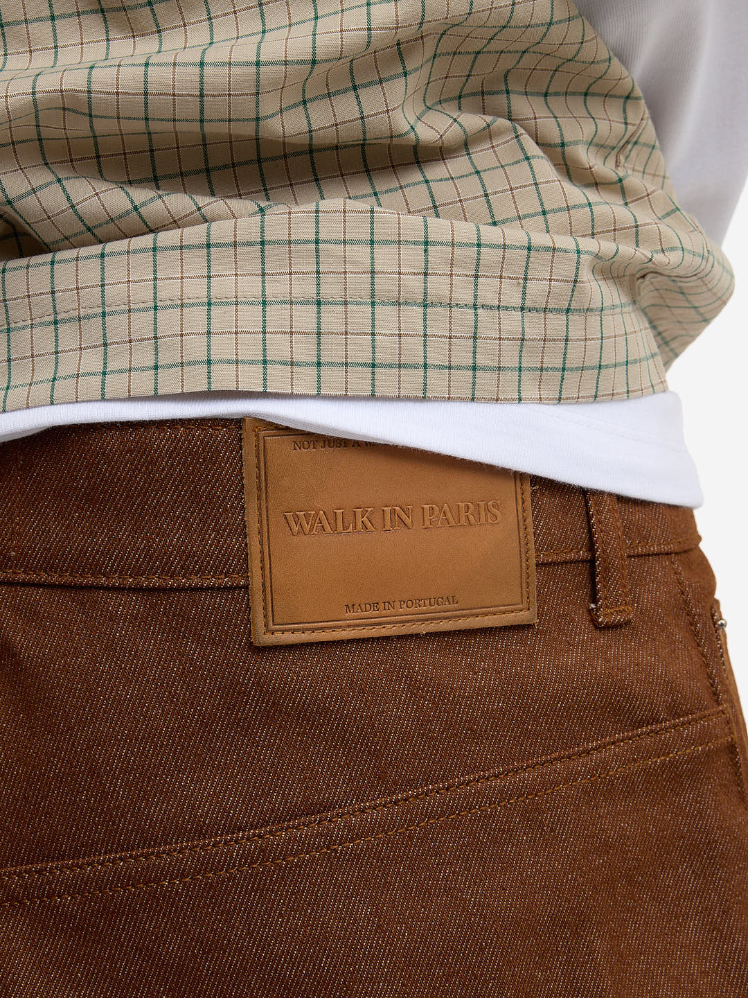 Le short en jean baggy marron - Image 7