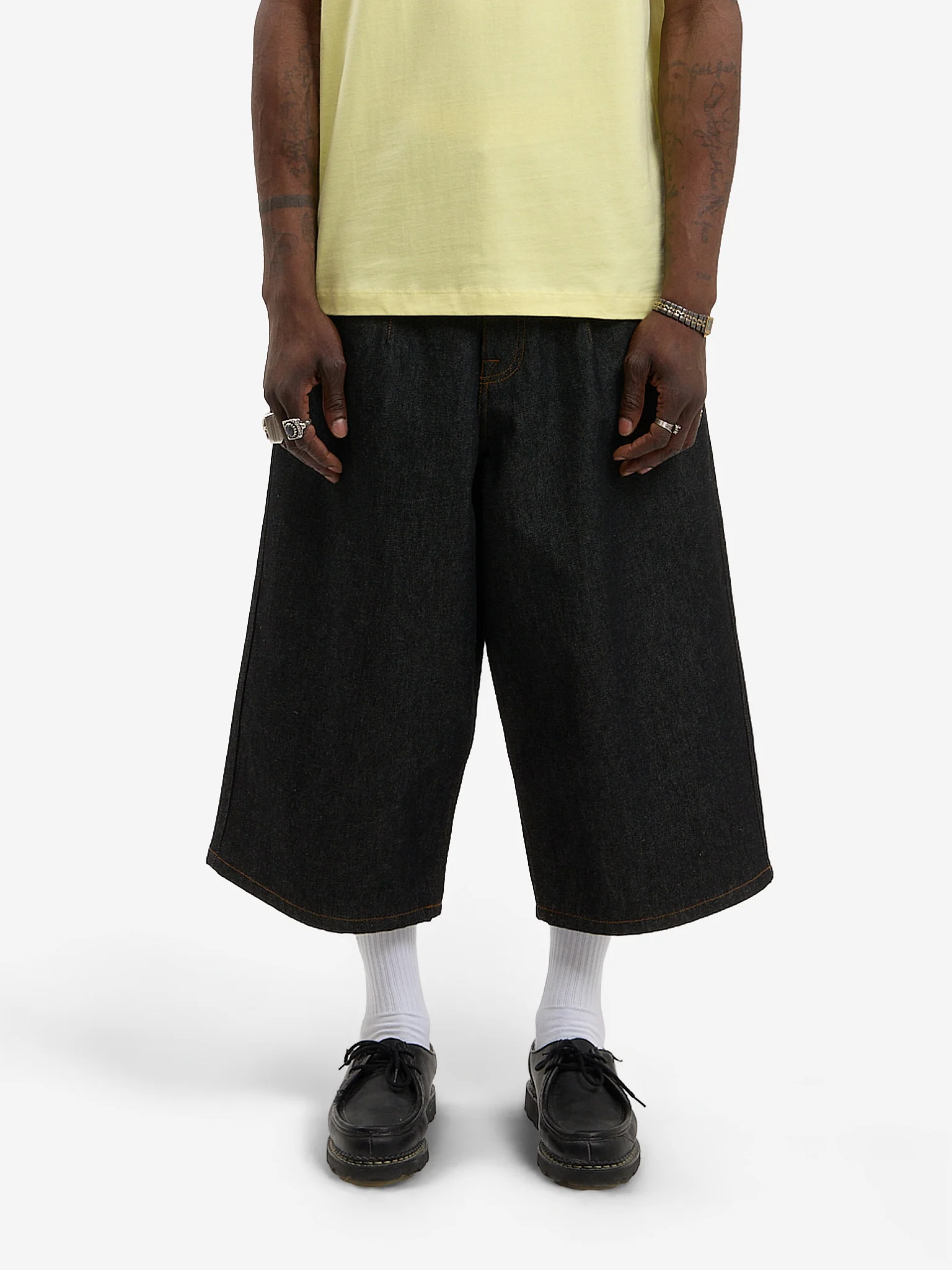 Le short ballon en denim brut - Image 3