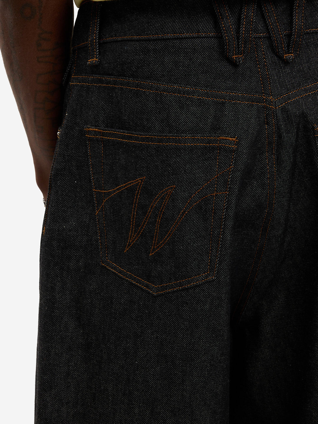 Le short ballon en denim brut - Image 7