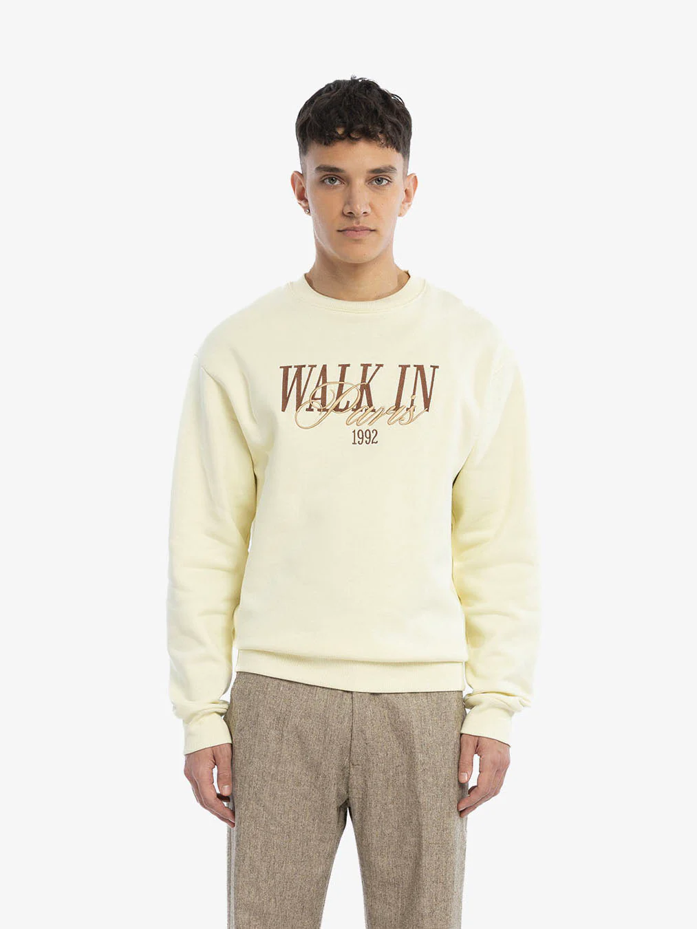 Le sweatshirt WIP beige - Image 2