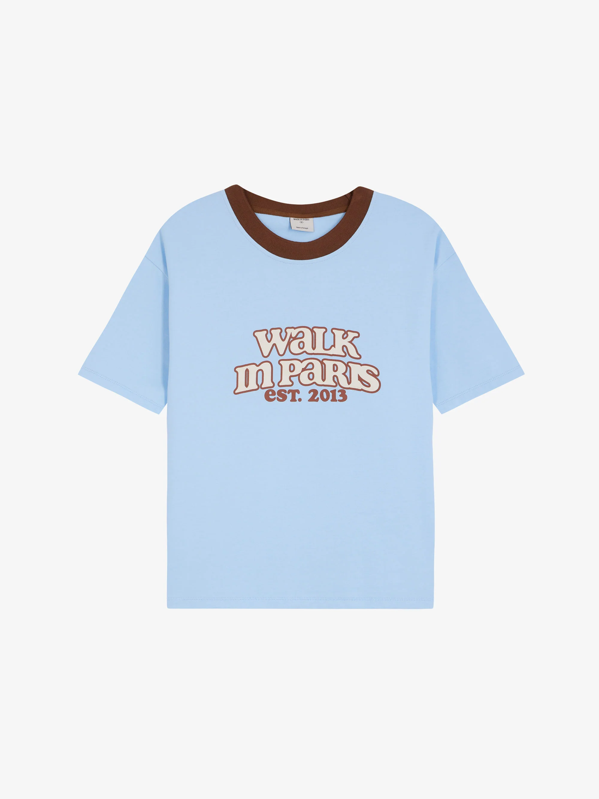 Le t-shirt Archives bleu