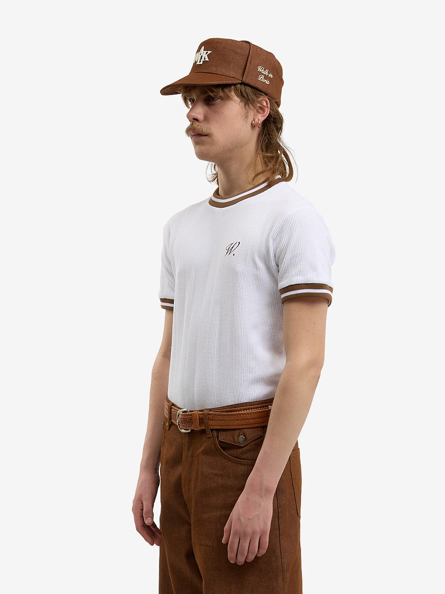 Le t-shirt en maille blanc - Image 3