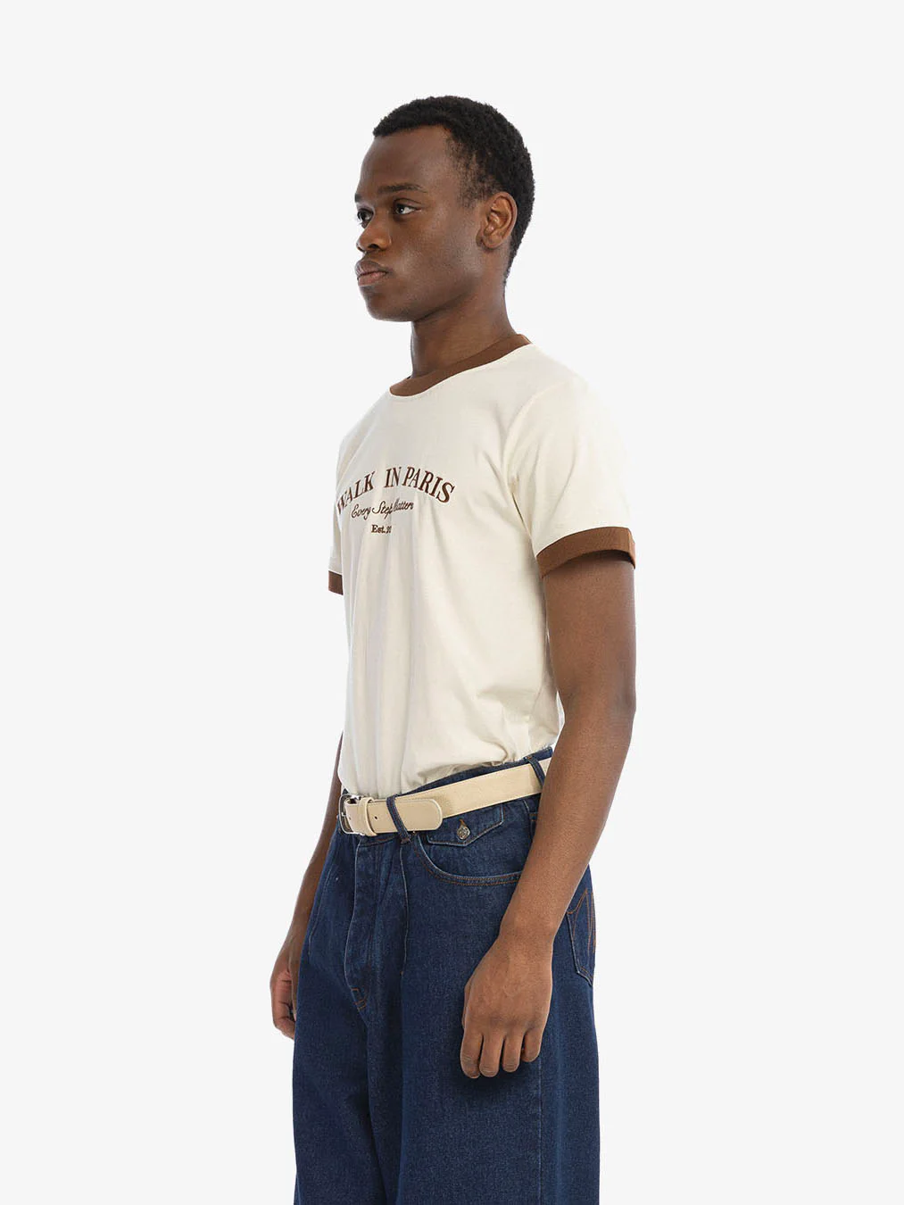 Le t-shirt Every Step Matters beige - Image 3